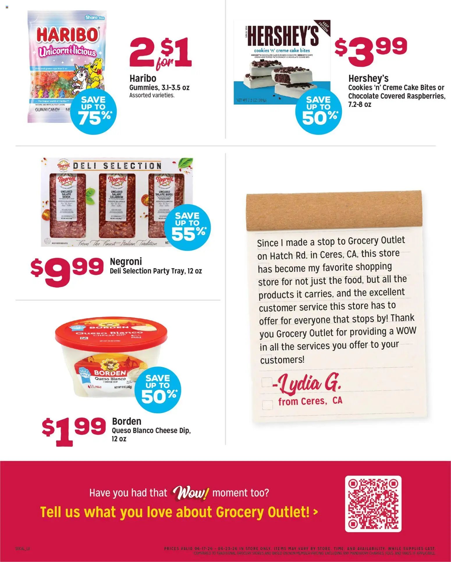Grocery Outlet offer from 06/17/2026 Grocery Outlet Weekly Ad - CA