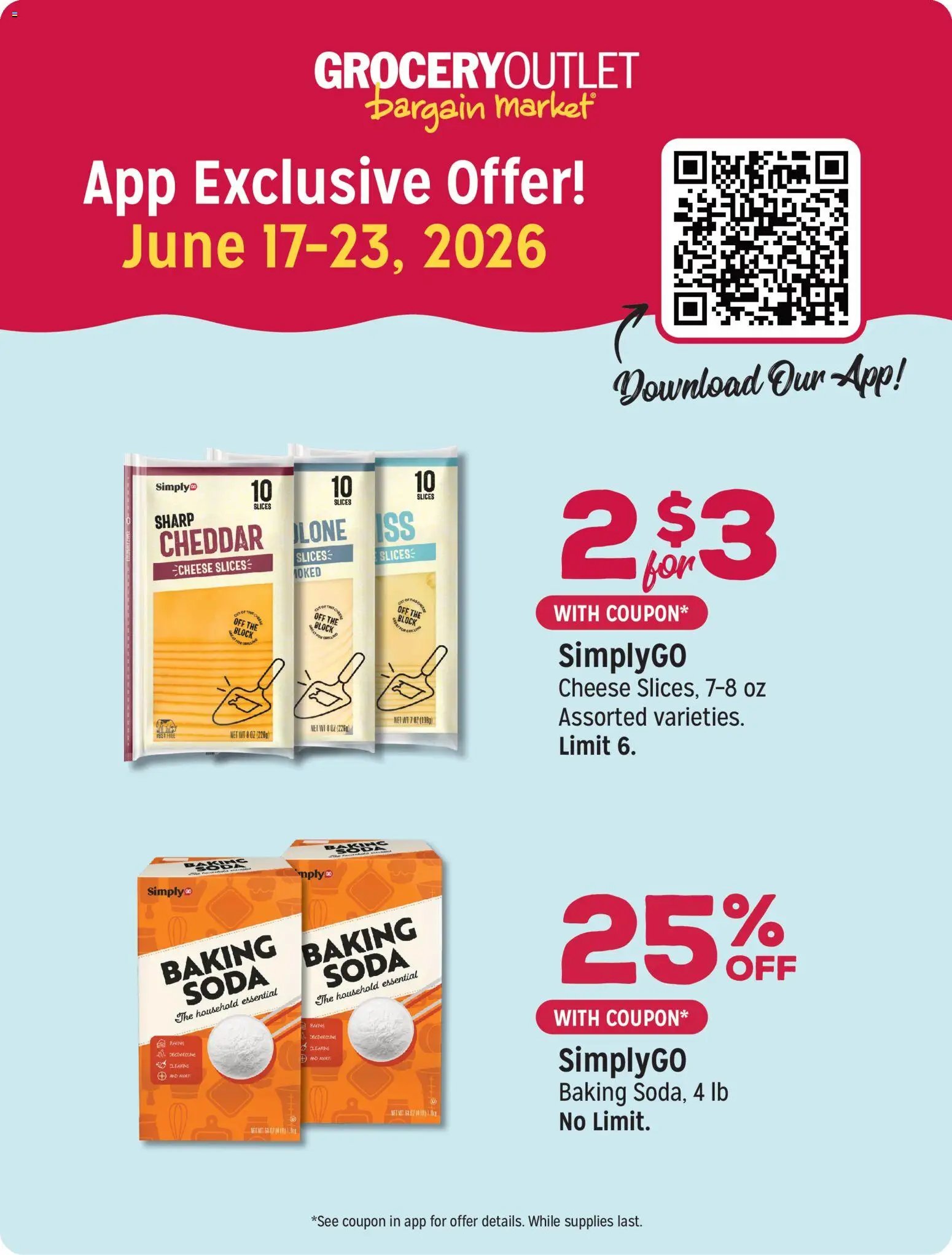 Grocery Outlet offer from 06/17/2026 Grocery Outlet Weekly Ad - CA