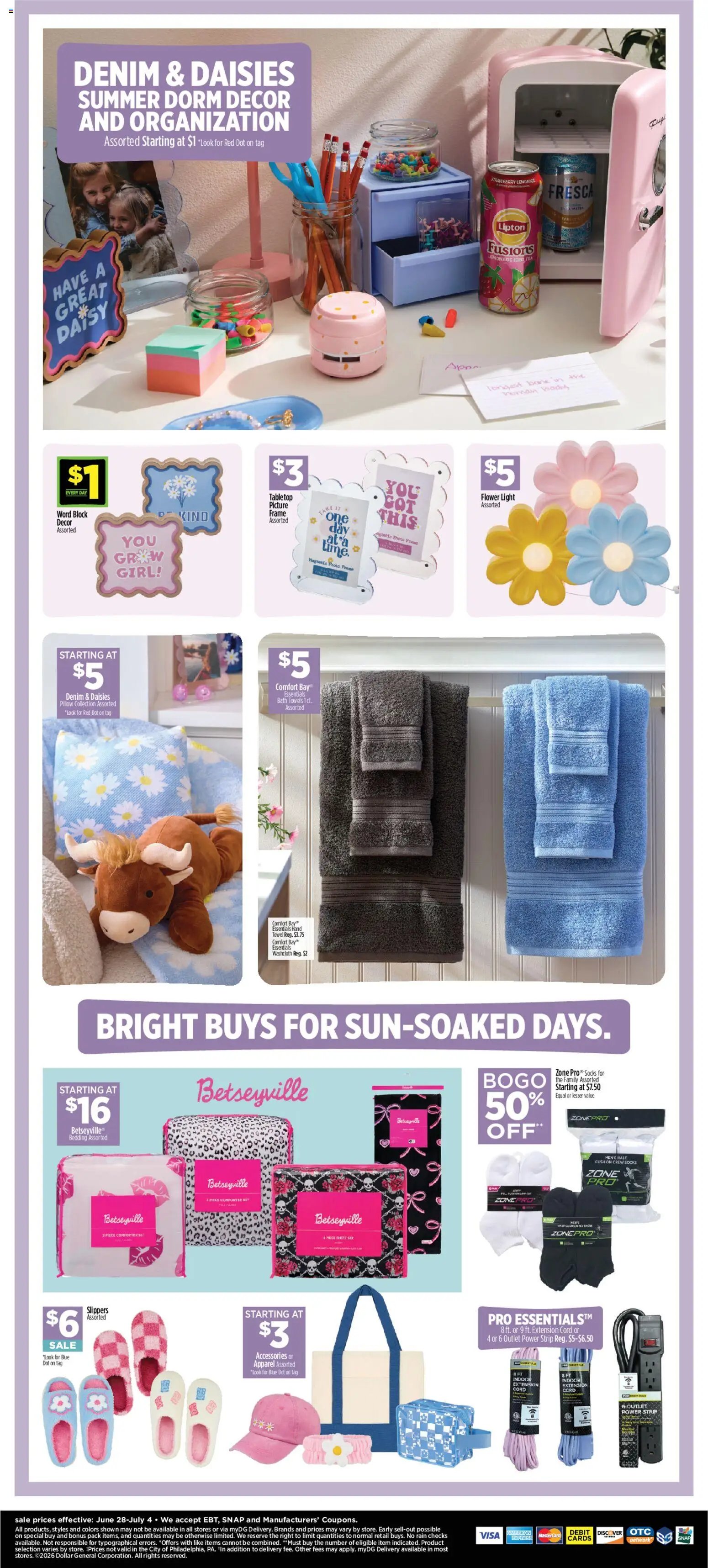 Dollar General offer from 06/28/2026 Dollar General Weekly Ad
