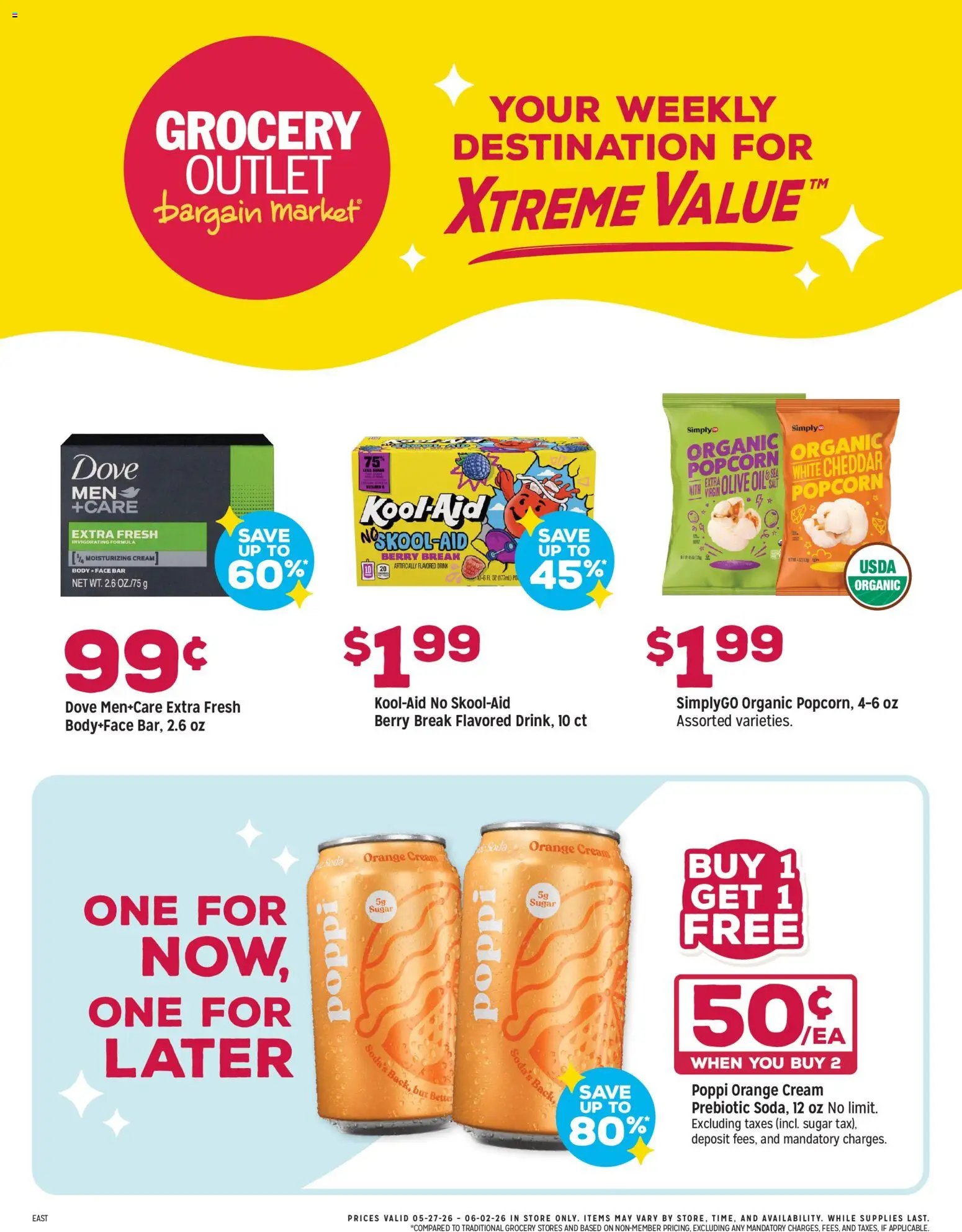 Grocery Outlet offer from 05/27/2026 Grocery Outlet Weekly Ad - OH