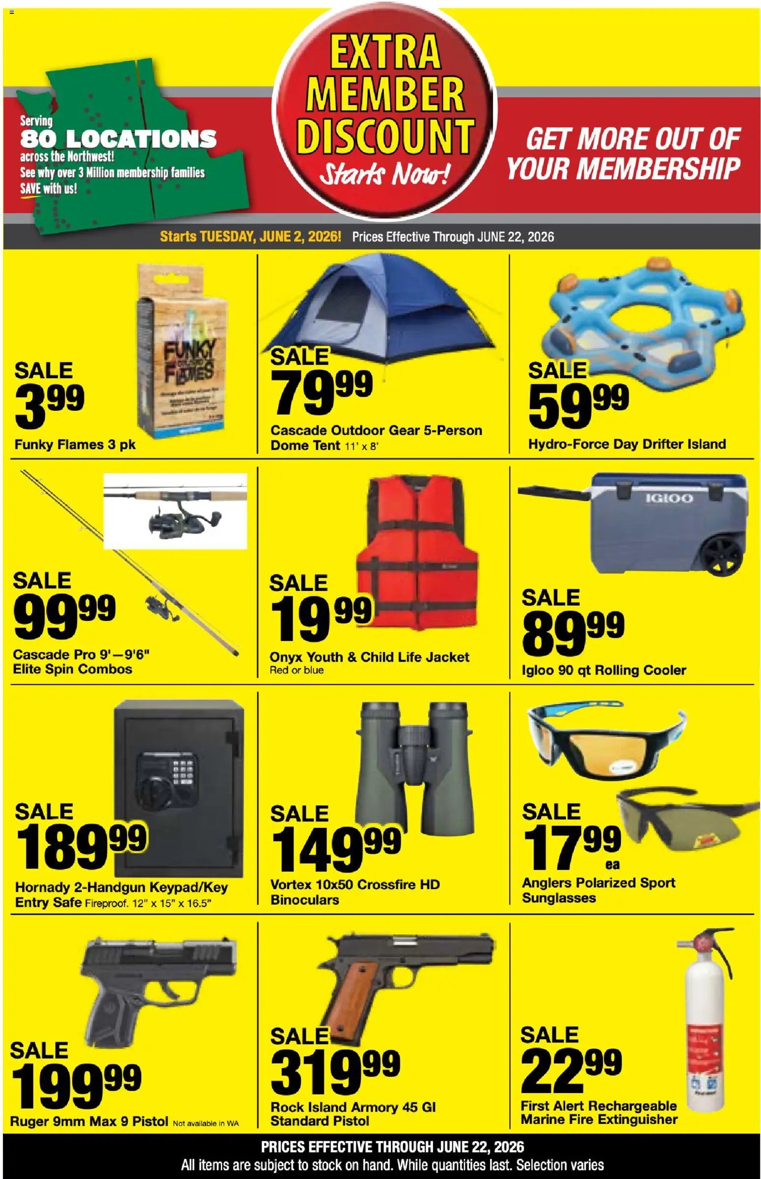 Bi-Mart offer from 06/02/2026 Bi-Mart Extra Member Discount