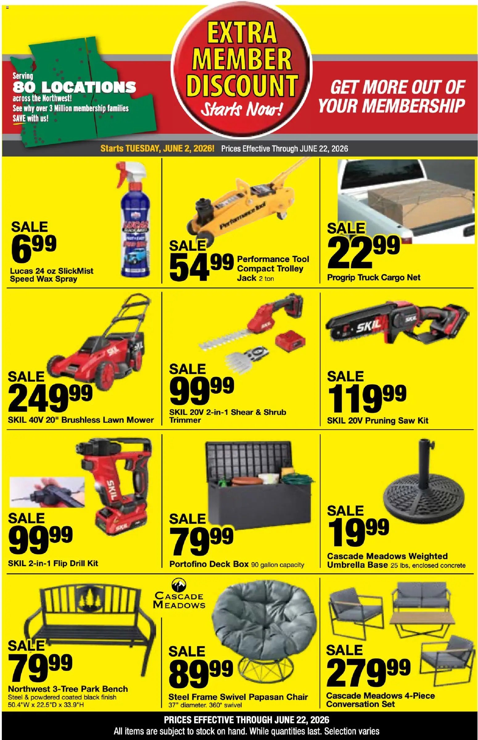 Bi-Mart offer from 06/02/2026 Bi-Mart Extra Member Discount