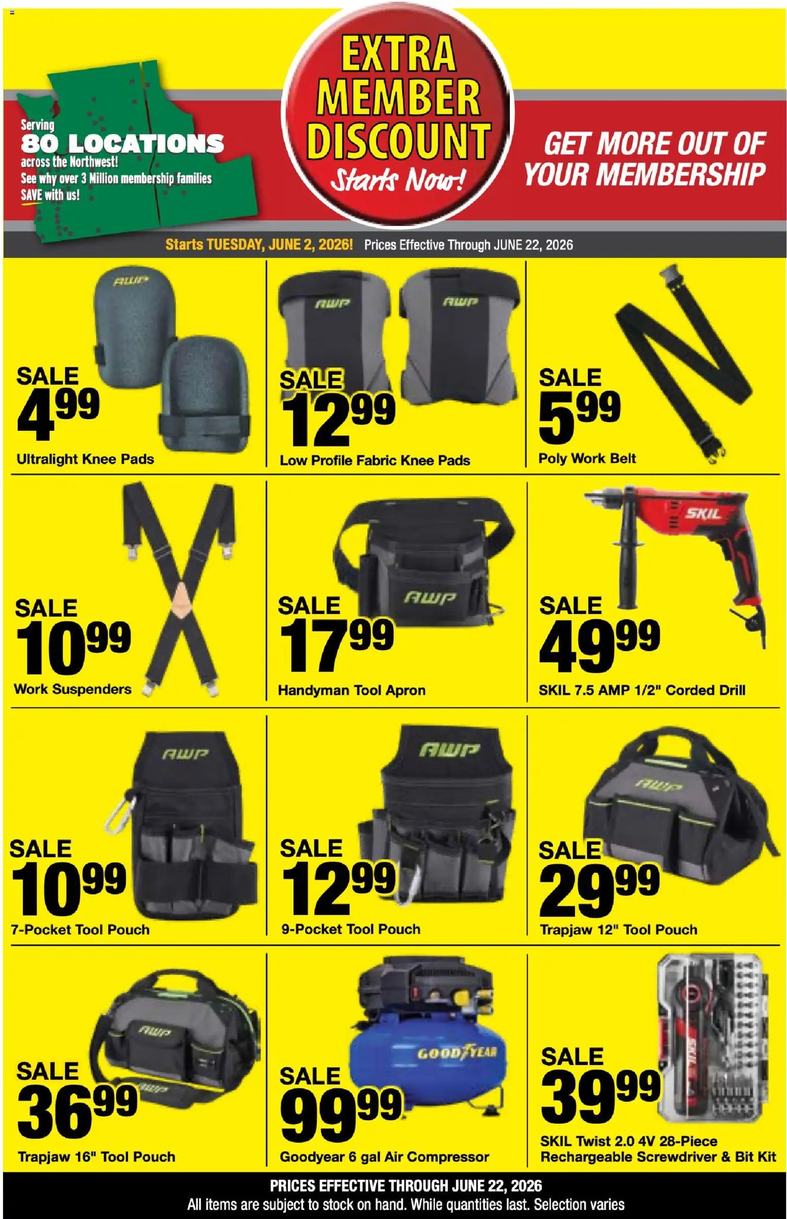 Bi-Mart offer from 06/02/2026 Bi-Mart Extra Member Discount