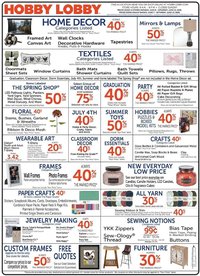 Hobby Lobby offer from 06/07/2026 Hobby Lobby Weekly Ad
