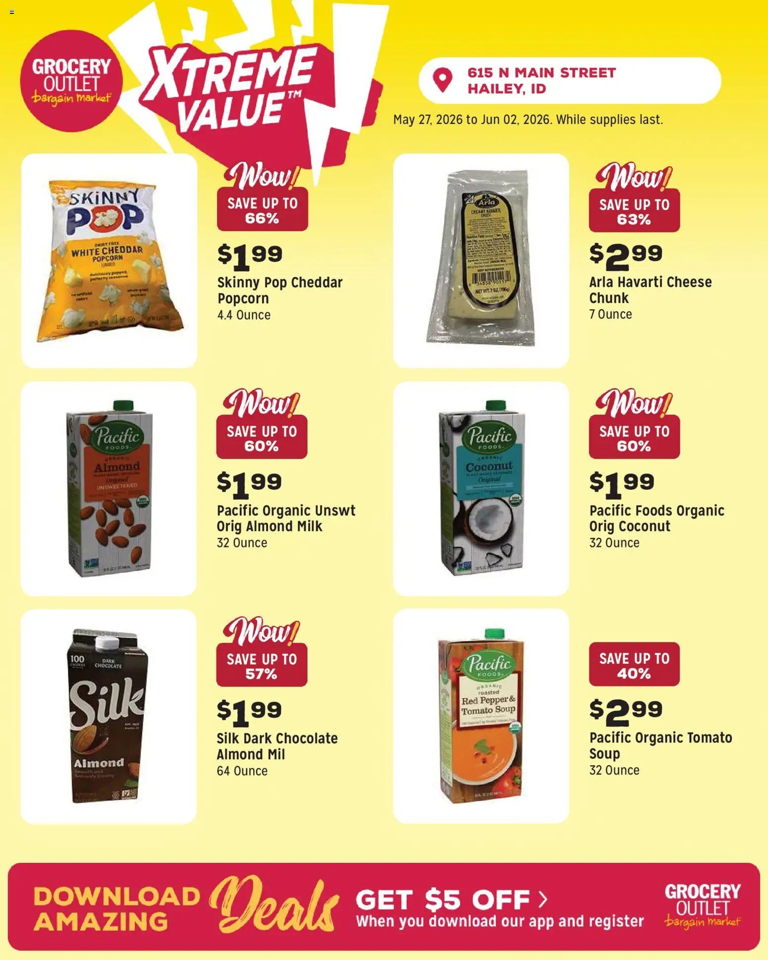 Grocery Outlet offer from 05/27/2026 Grocery Outlet Weekly Ad - ID