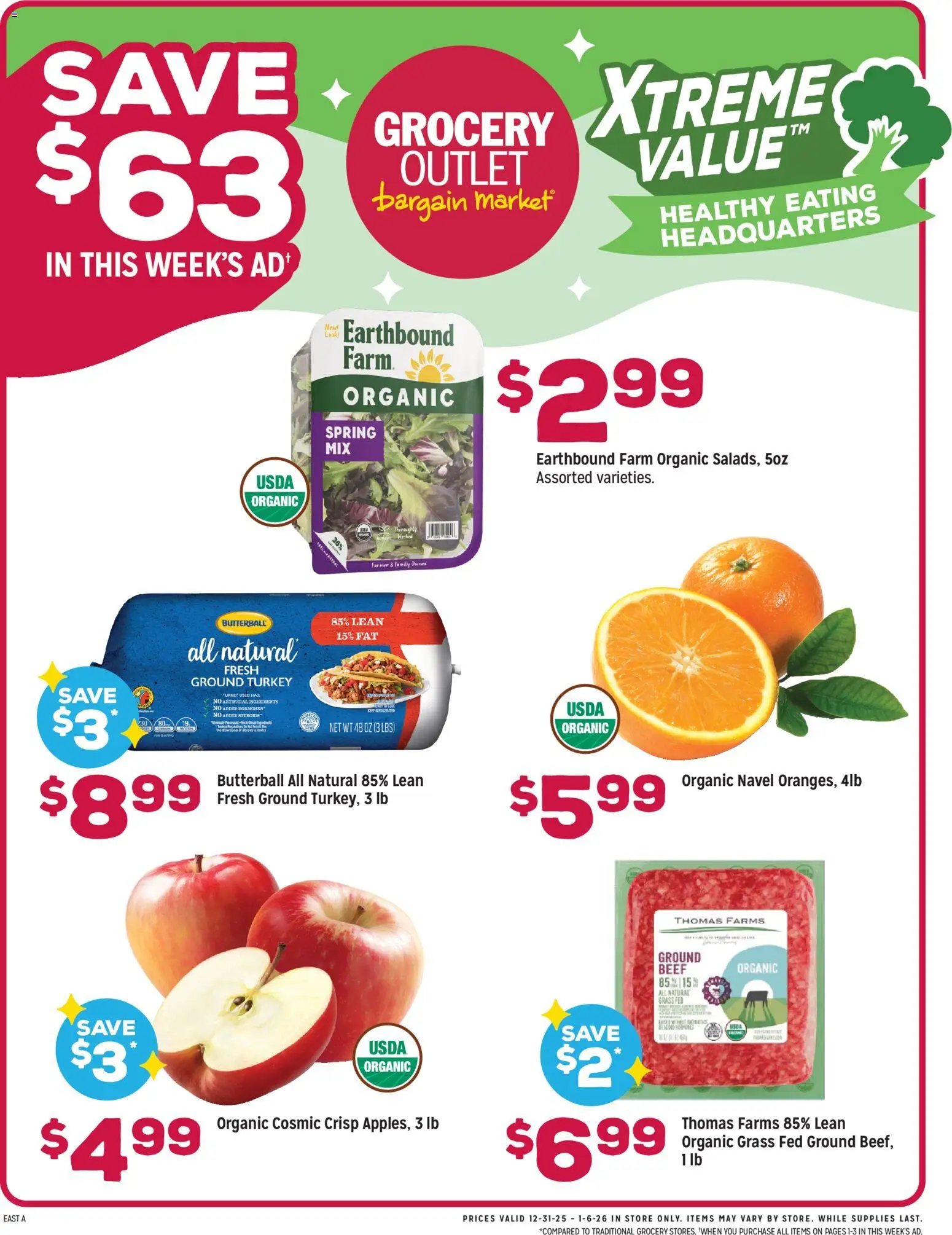 Grocery Outlet offer from 12/31/2025 Weekly Ad - MD