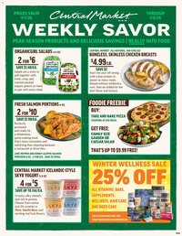 Central Market offer from 01/01/2026 Weekly Ad