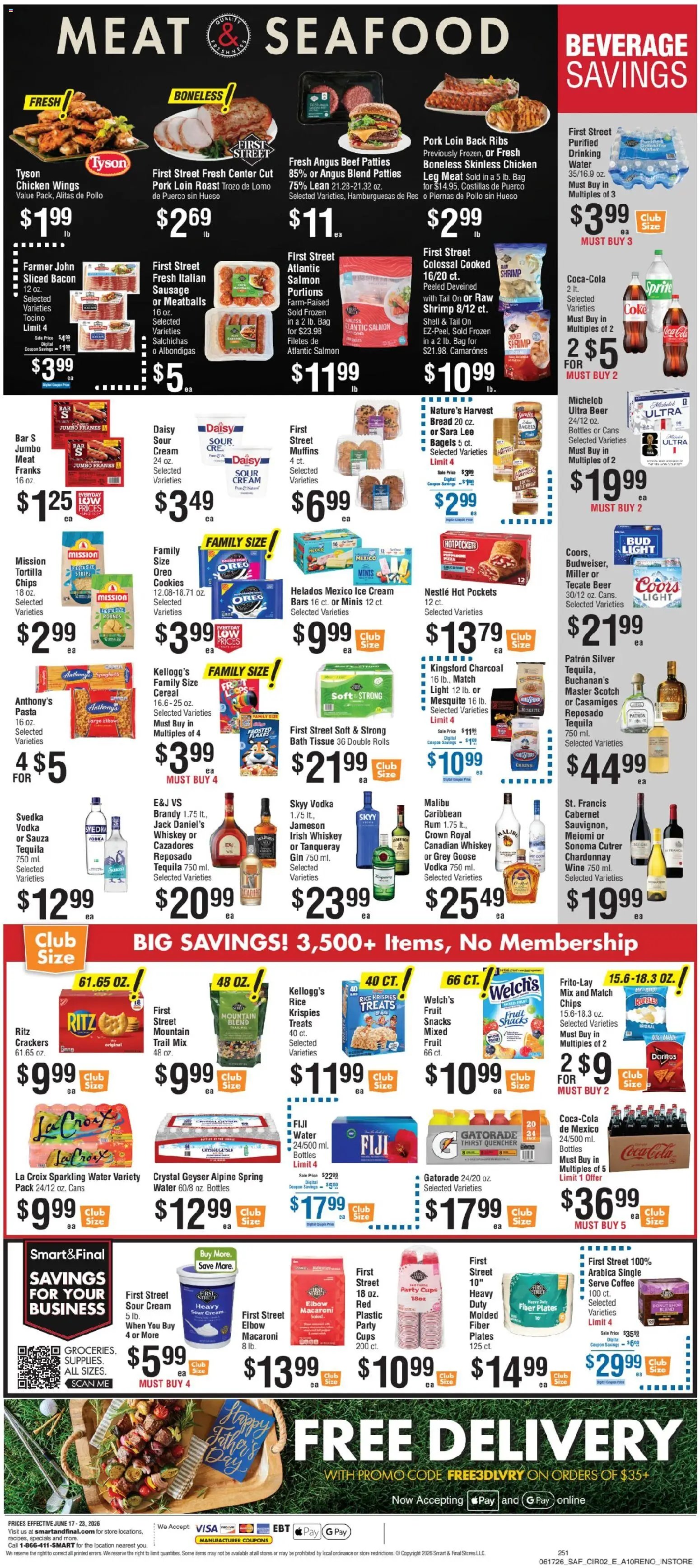Smart & Final offer from 06/17/2026 Smart & Final Weekly Ad