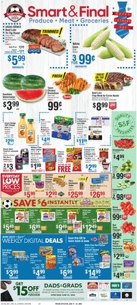 Smart & Final offer from 06/17/2026 Smart & Final Weekly Ad