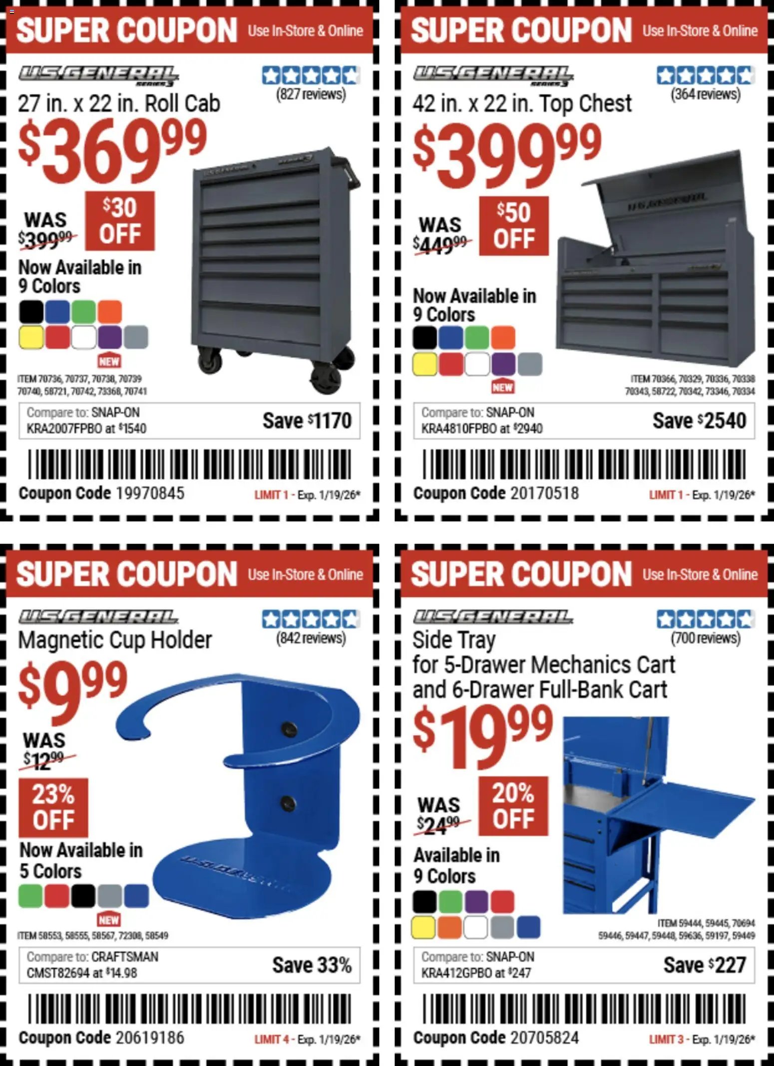 Harbor Freight offer from 12/29/2025 Weekly Ad
