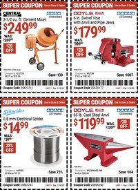 Harbor Freight offer from 12/29/2025 Weekly Ad