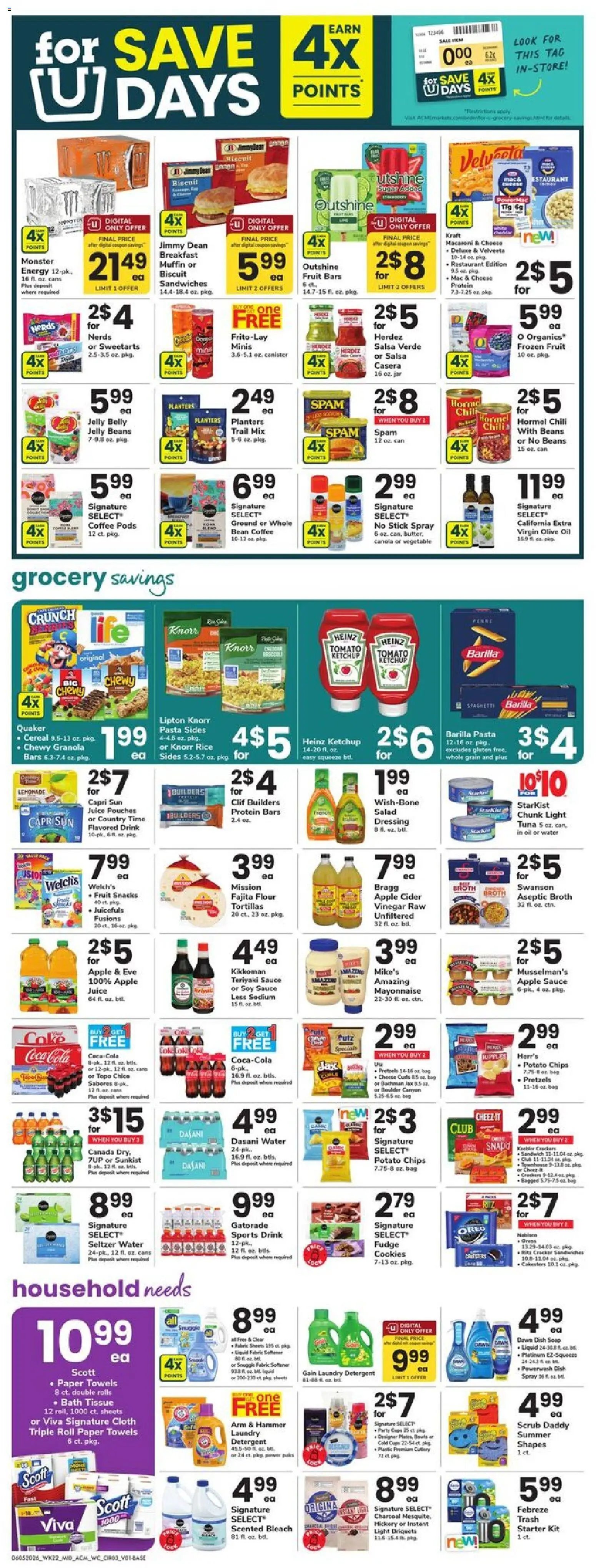 Acme offer from 06/05/2026 Acme Weekly Ad - NJ