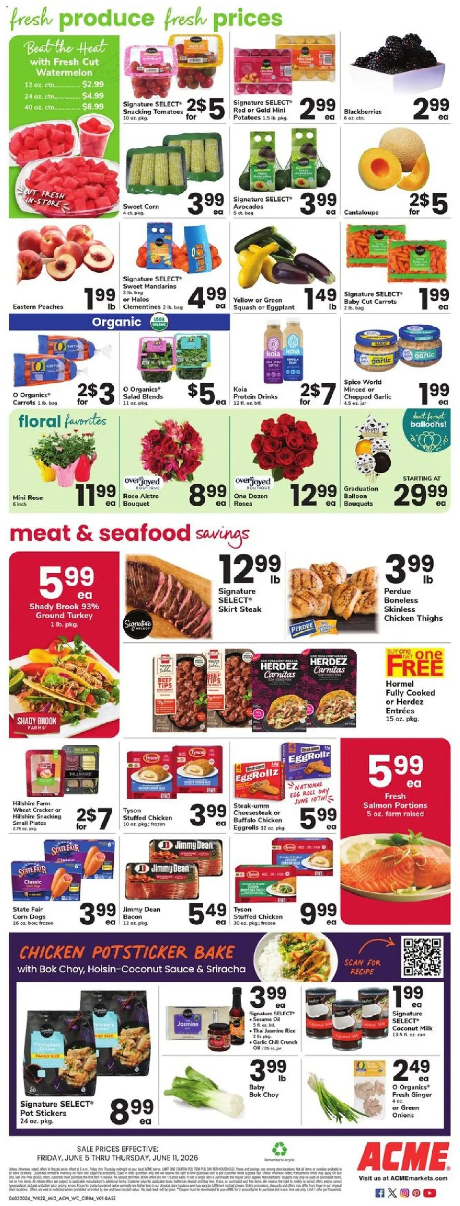Acme offer from 06/05/2026 Acme Weekly Ad - NJ