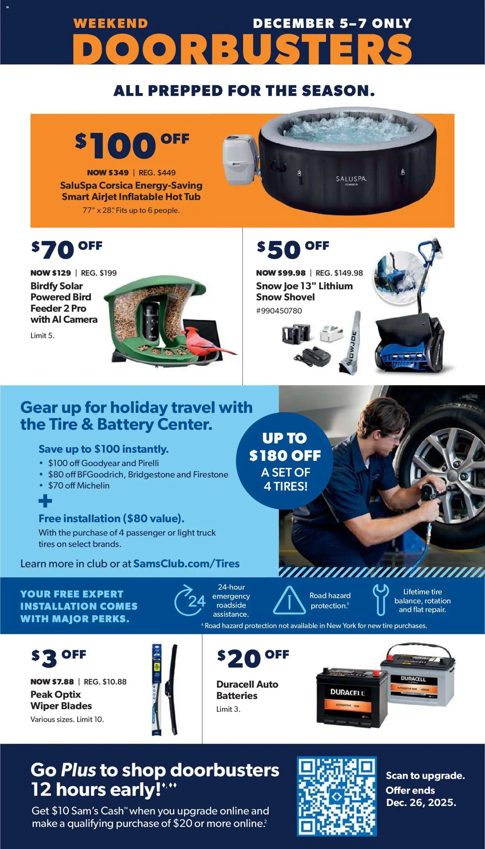 Sam's Club offer from 12/03/2025 Instant Savings Book December