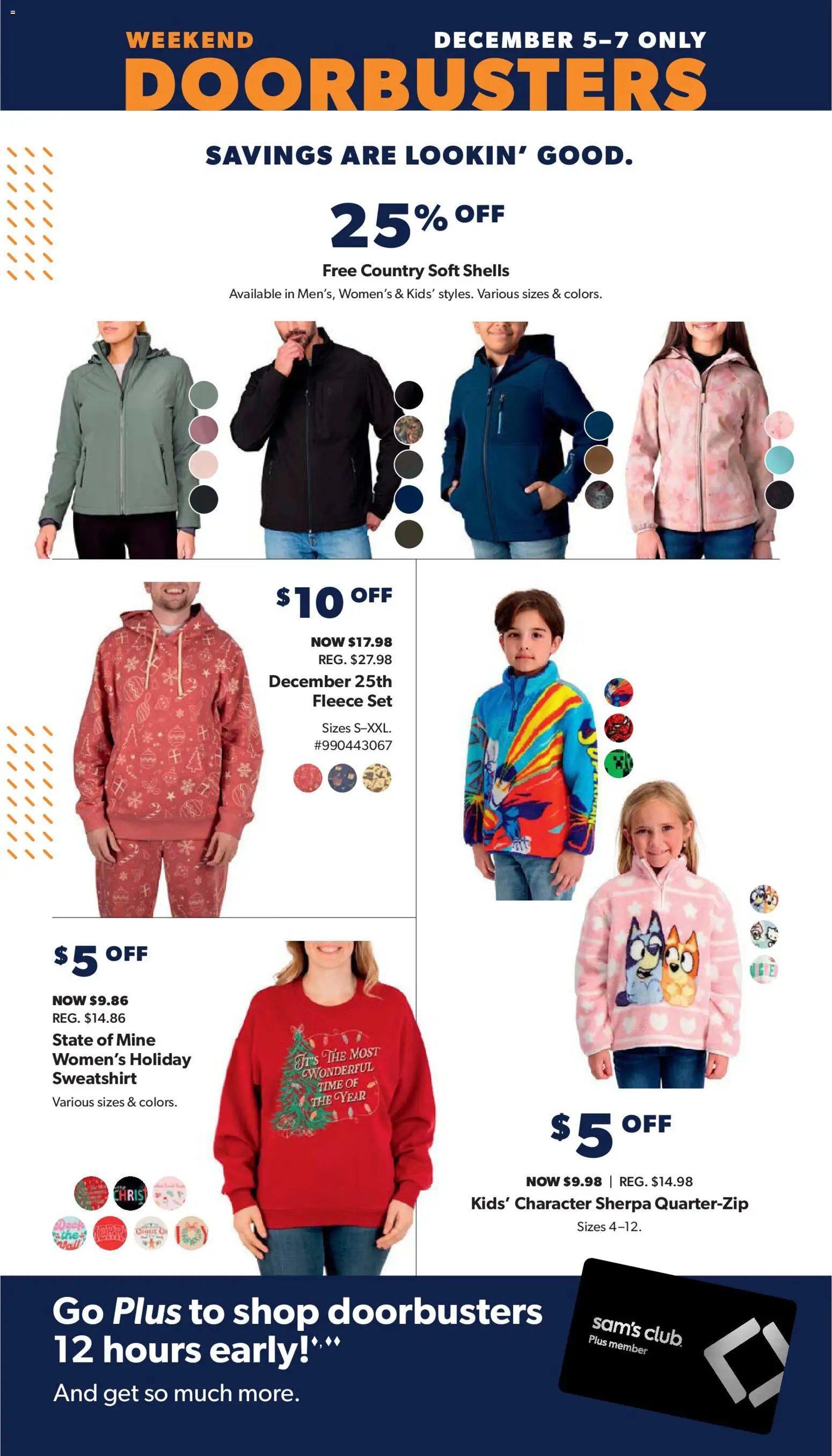 Sam's Club offer from 12/03/2025 Instant Savings Book December