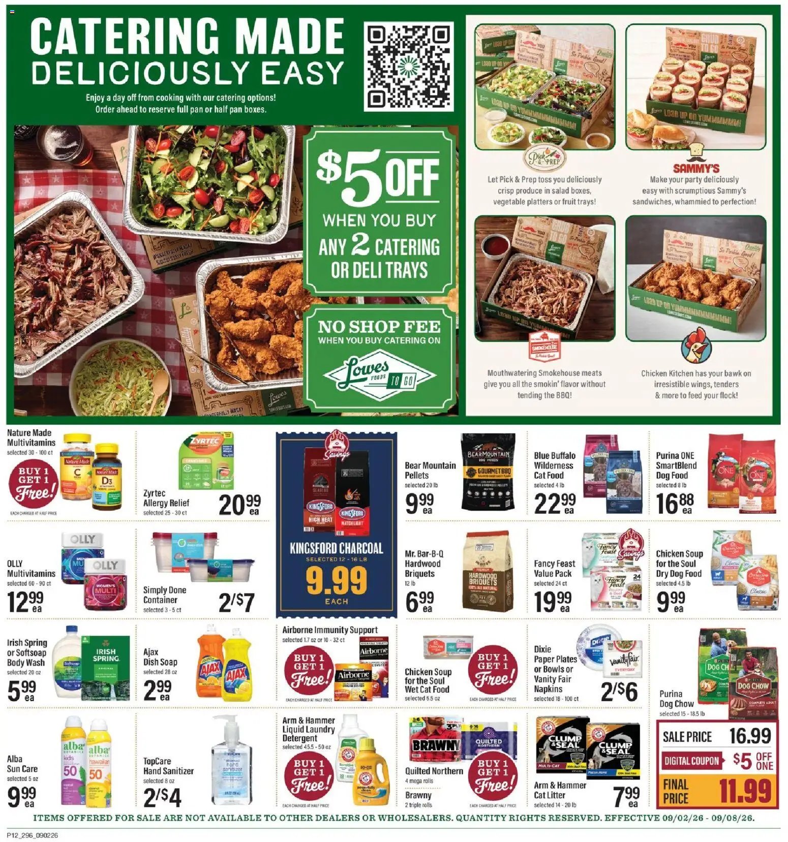 Lowes Foods offer from 09/02/2026 Lowes Foods Weekly Ad - SC