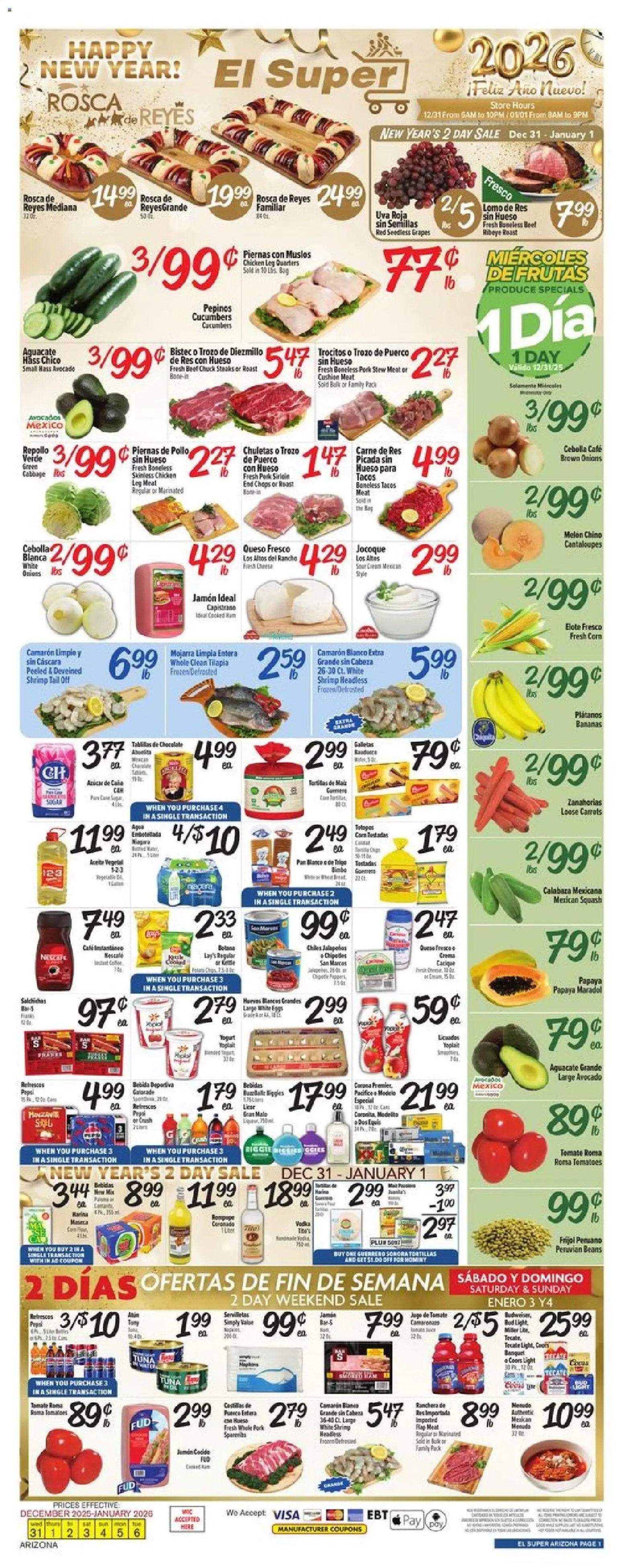 El Super offer from 12/31/2025 Weekly Ad - AK