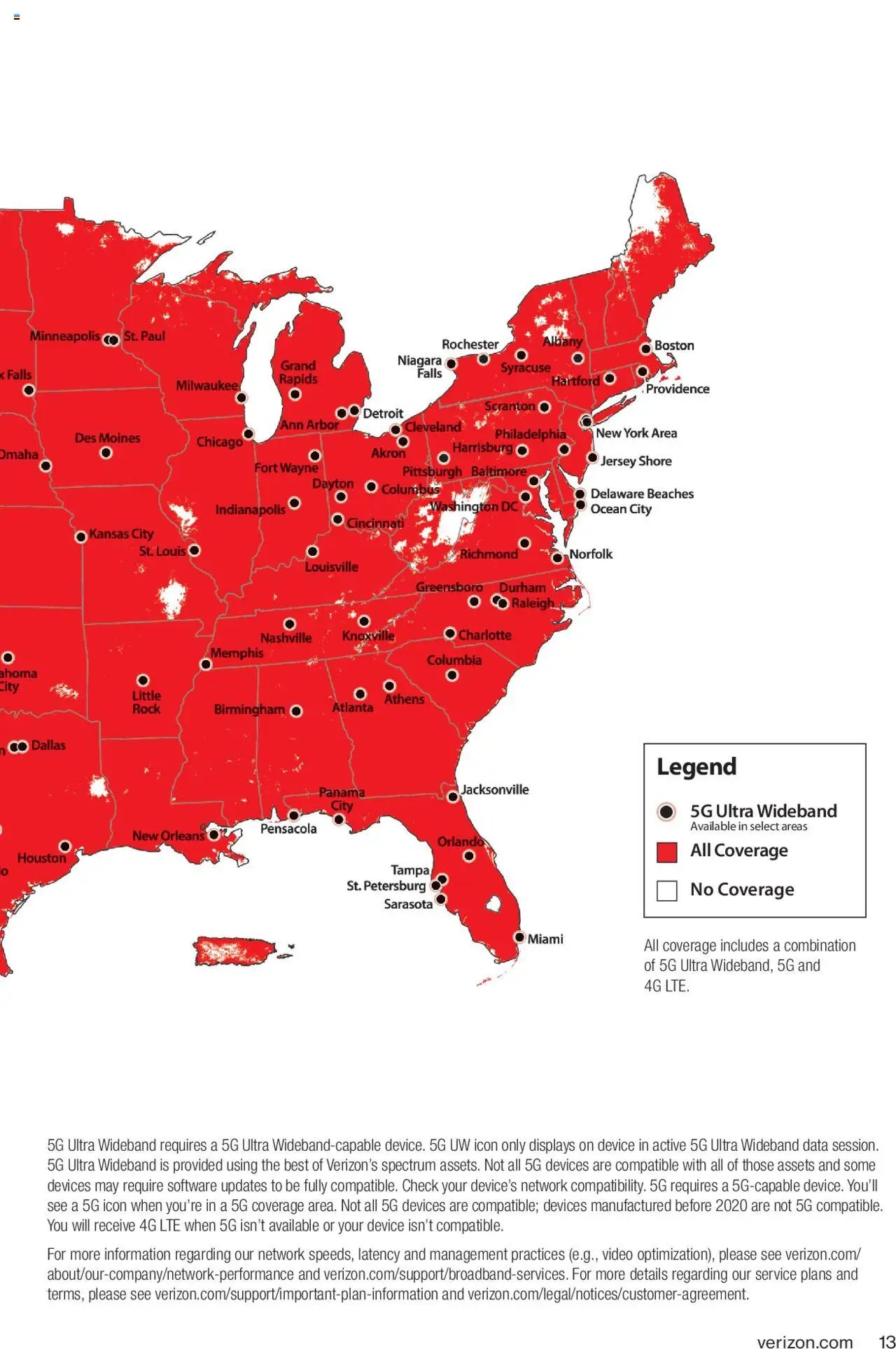 Verizon offer from 11/01/2024 Brochure