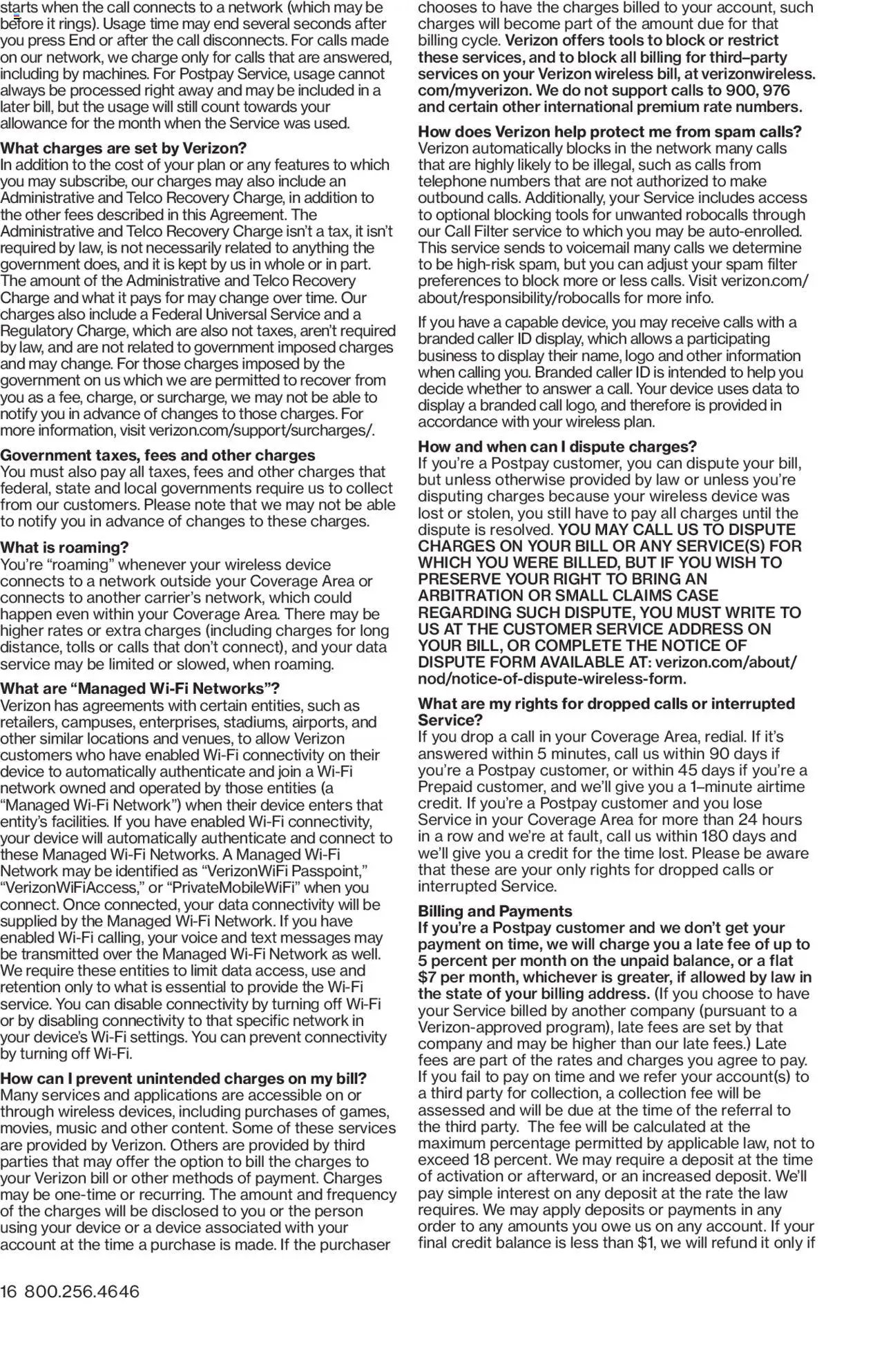 Verizon offer from 11/01/2024 Brochure