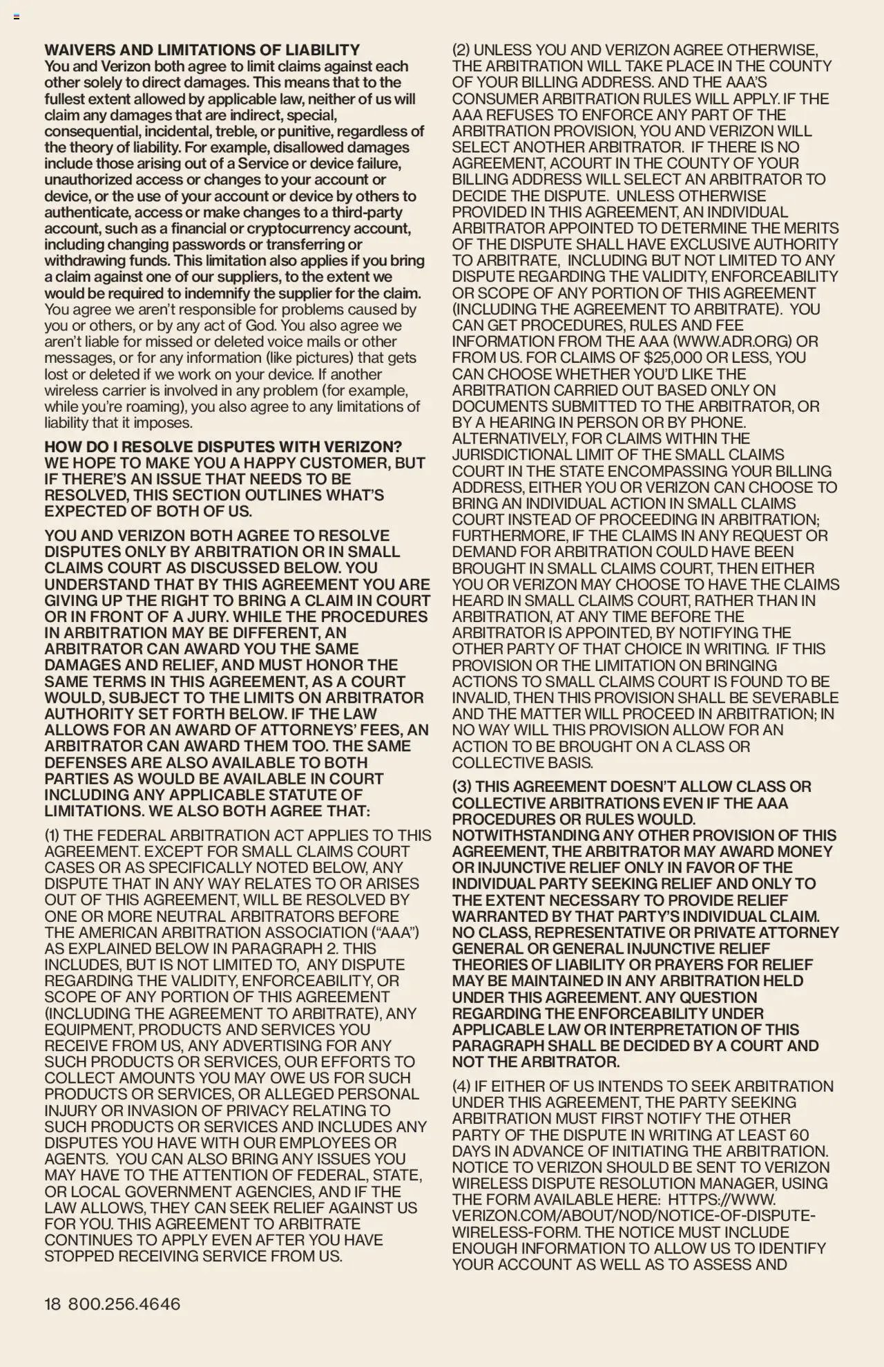 Verizon offer from 11/01/2024 Brochure