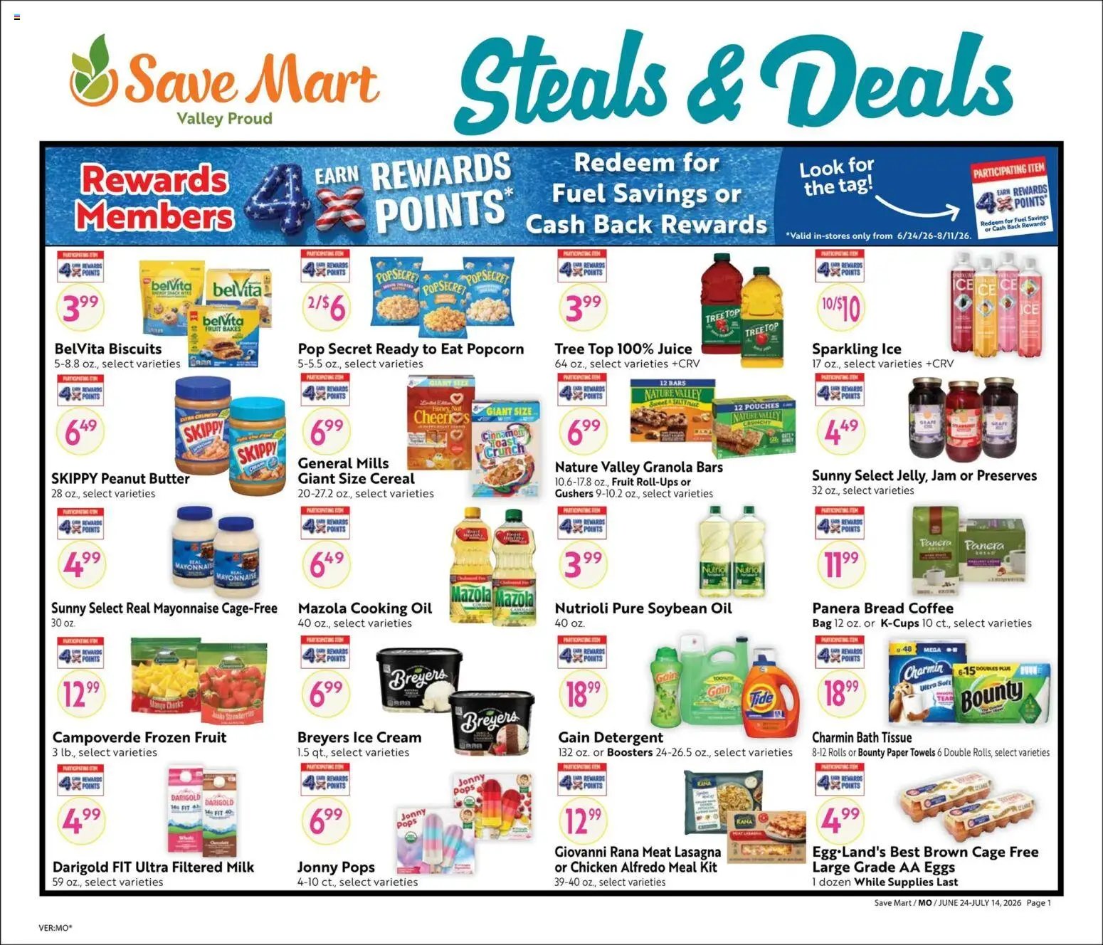 Save Mart offer from 06/24/2026 Save Mart Big Book of Savings