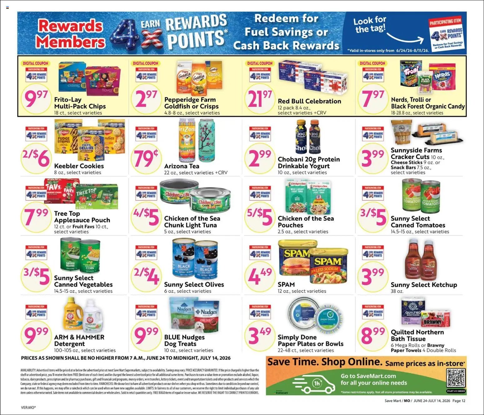 Save Mart offer from 06/24/2026 Save Mart Big Book of Savings