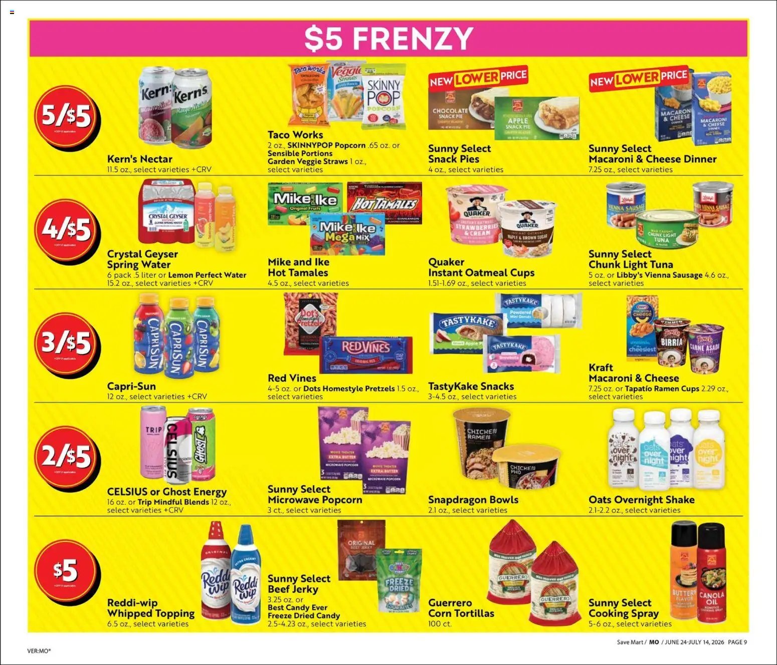 Save Mart offer from 06/24/2026 Save Mart Big Book of Savings