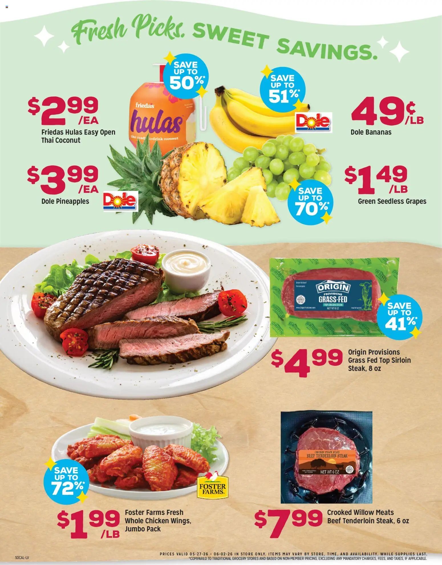 Grocery Outlet offer from 05/27/2026 Grocery Outlet Weekly Ad - CA