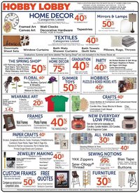 Hobby Lobby offer from 05/24/2026 Hobby Lobby Weekly Ad