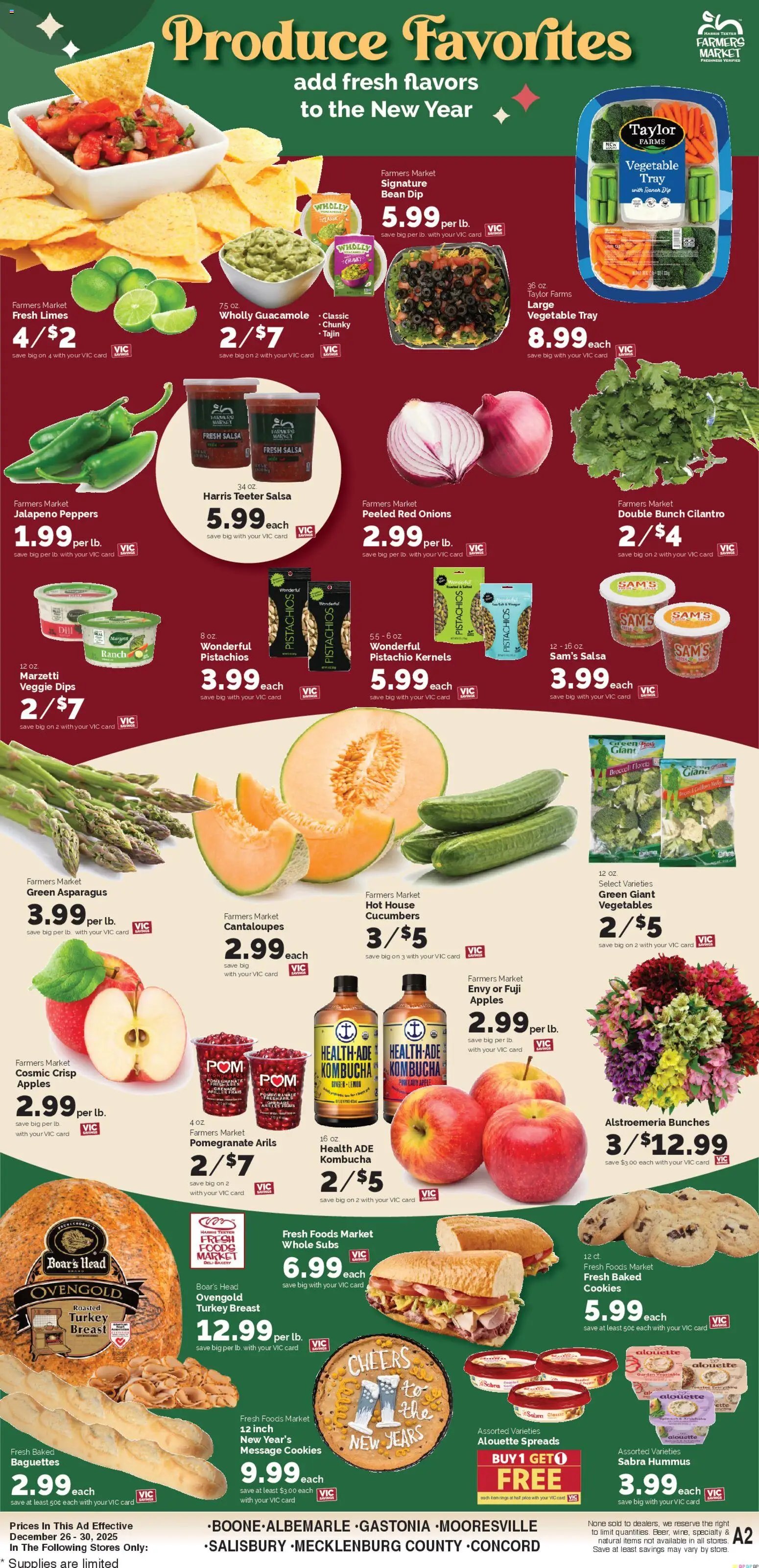 Harris Teeter offer from 12/26/2025 Weekly Ad - NC
