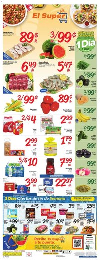 El Super offer from 08/12/2026 El Super Weekly Ad - TX