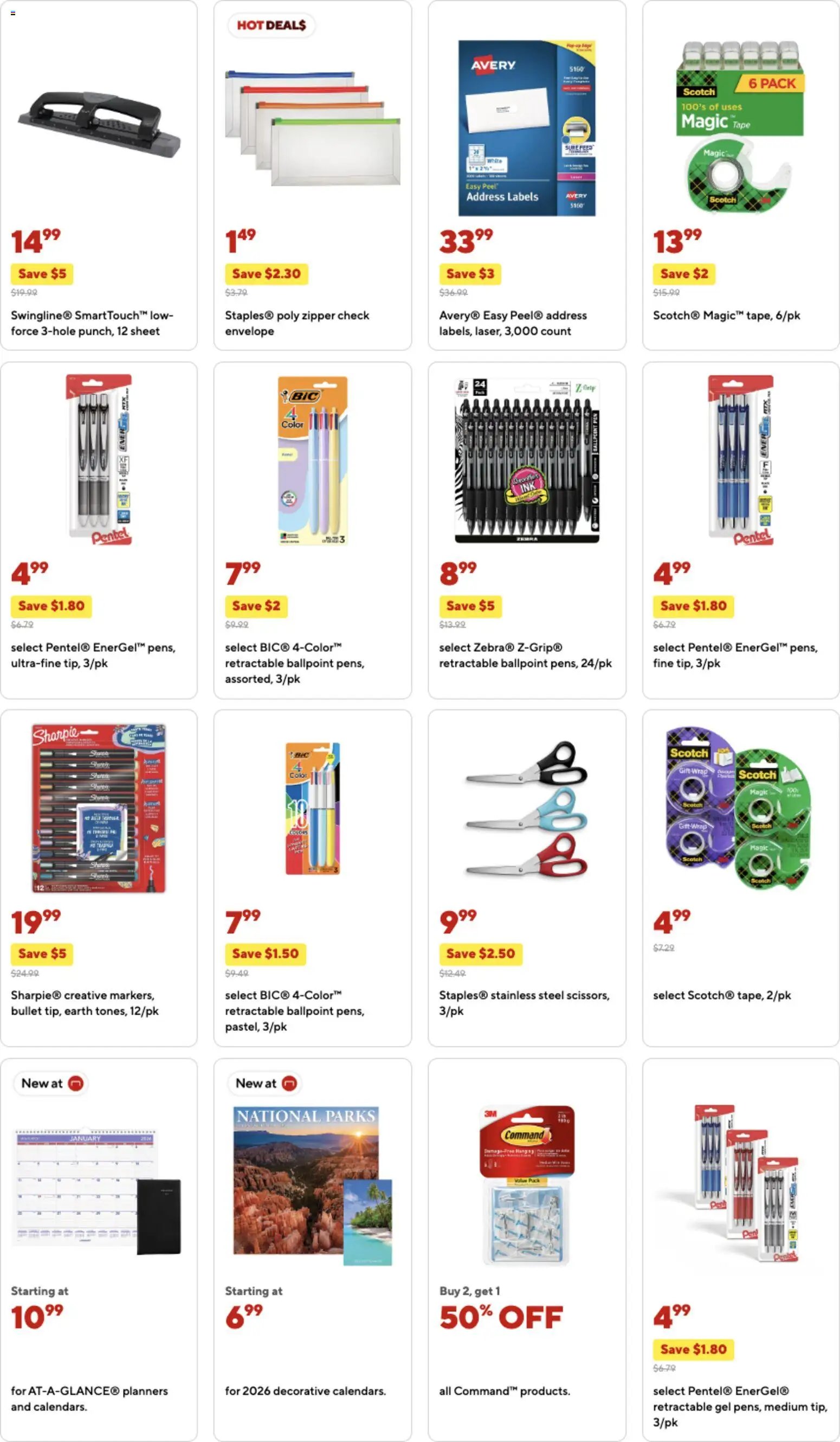 Staples offer from 11/16/2025 Weekly Ad