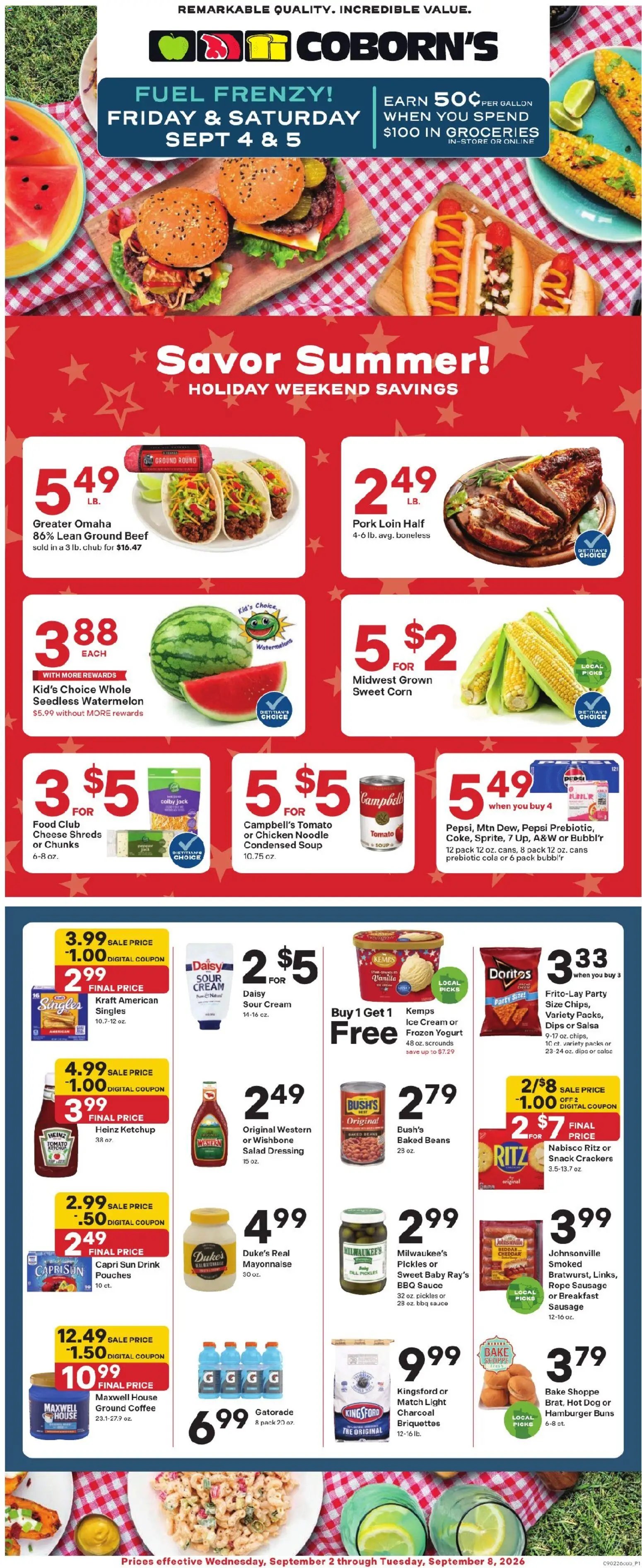 Coborn's offer from 09/02/2026 Coborn's Weekly Ad
