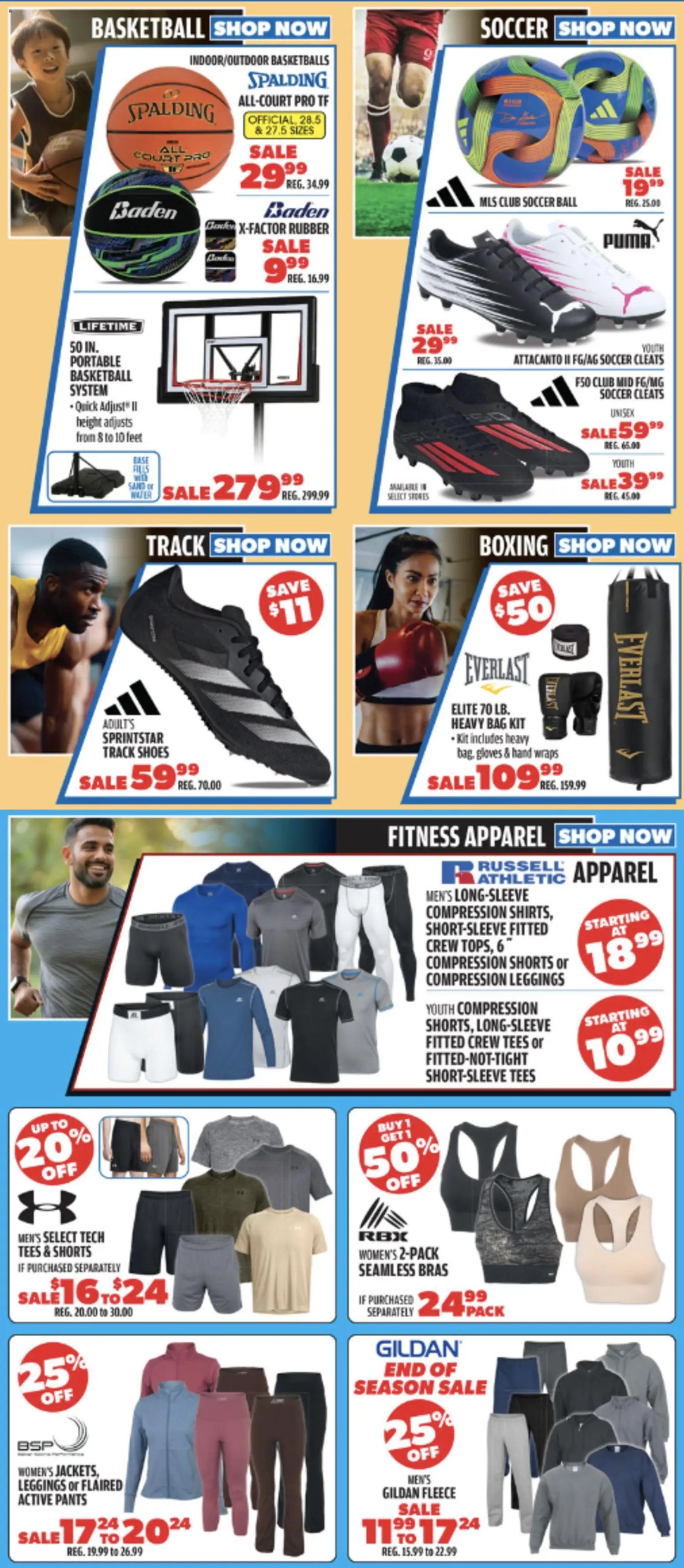Big 5 Sporting Goods offer from 03/06/2026 Big 5 Sporting Goods Weekly Ad