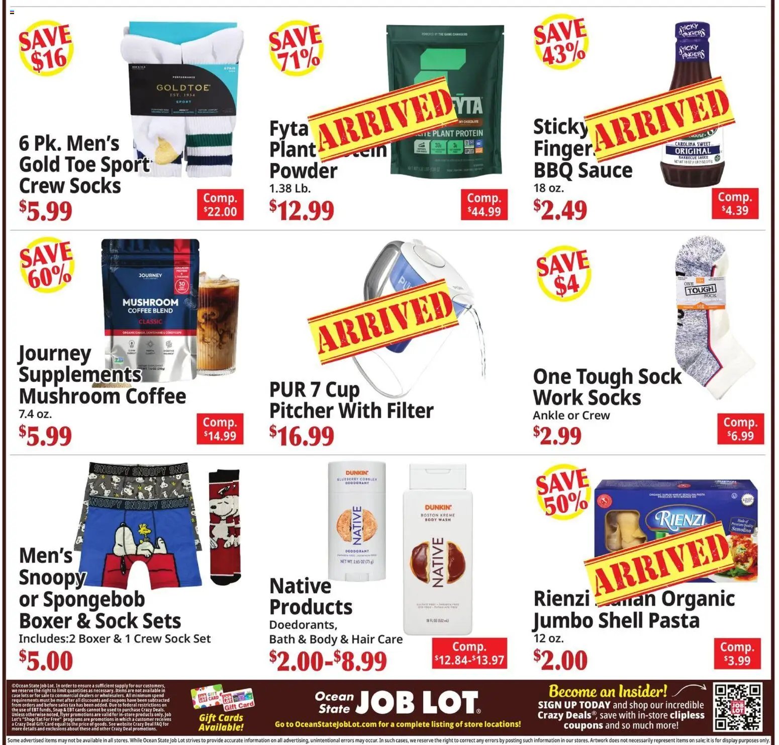 Ocean State Job Lot offer from 06/18/2026 Ocean State Job Lot Coming Attractions