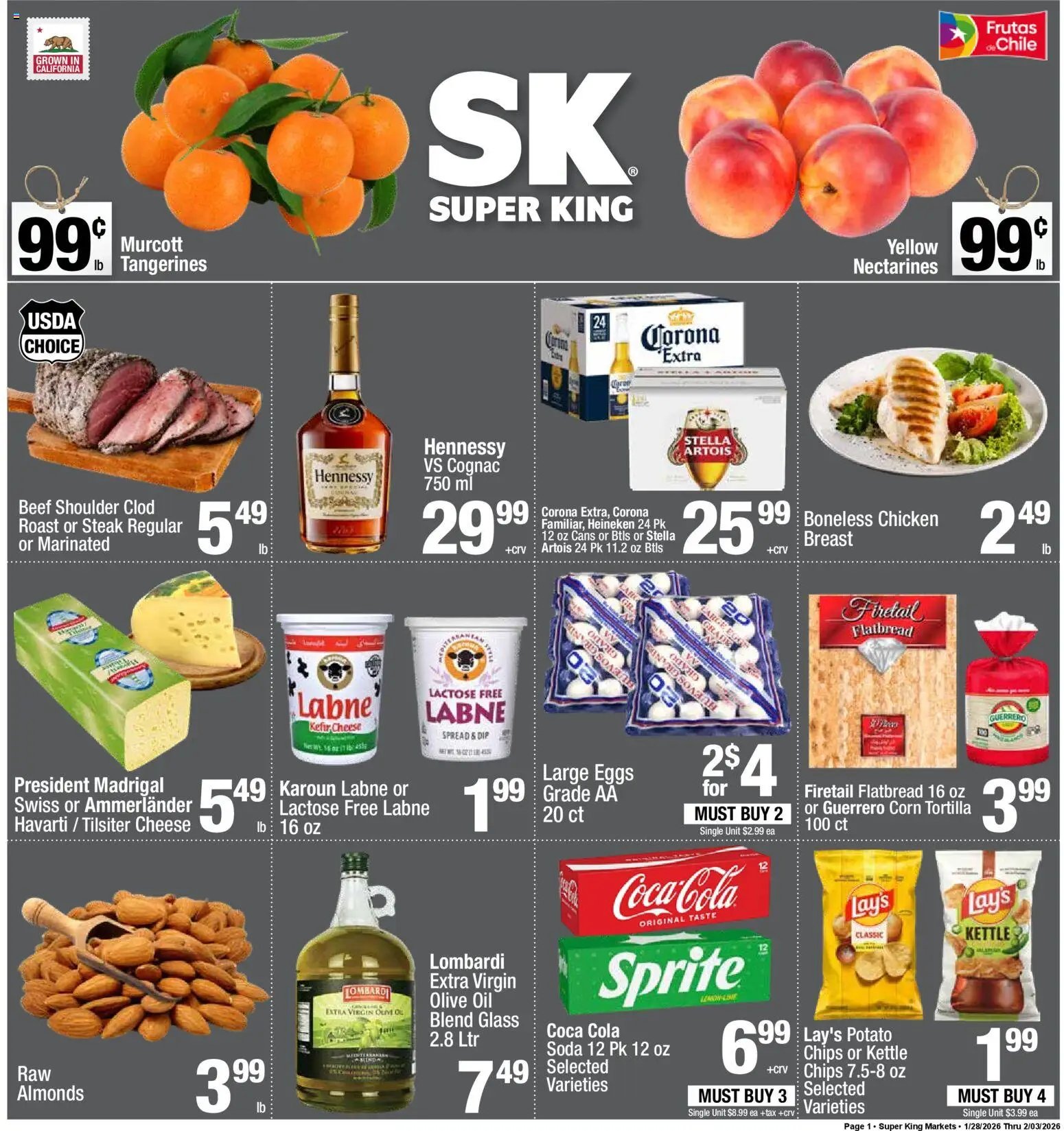 Super King offer from 01/28/2026 Weekly Ad