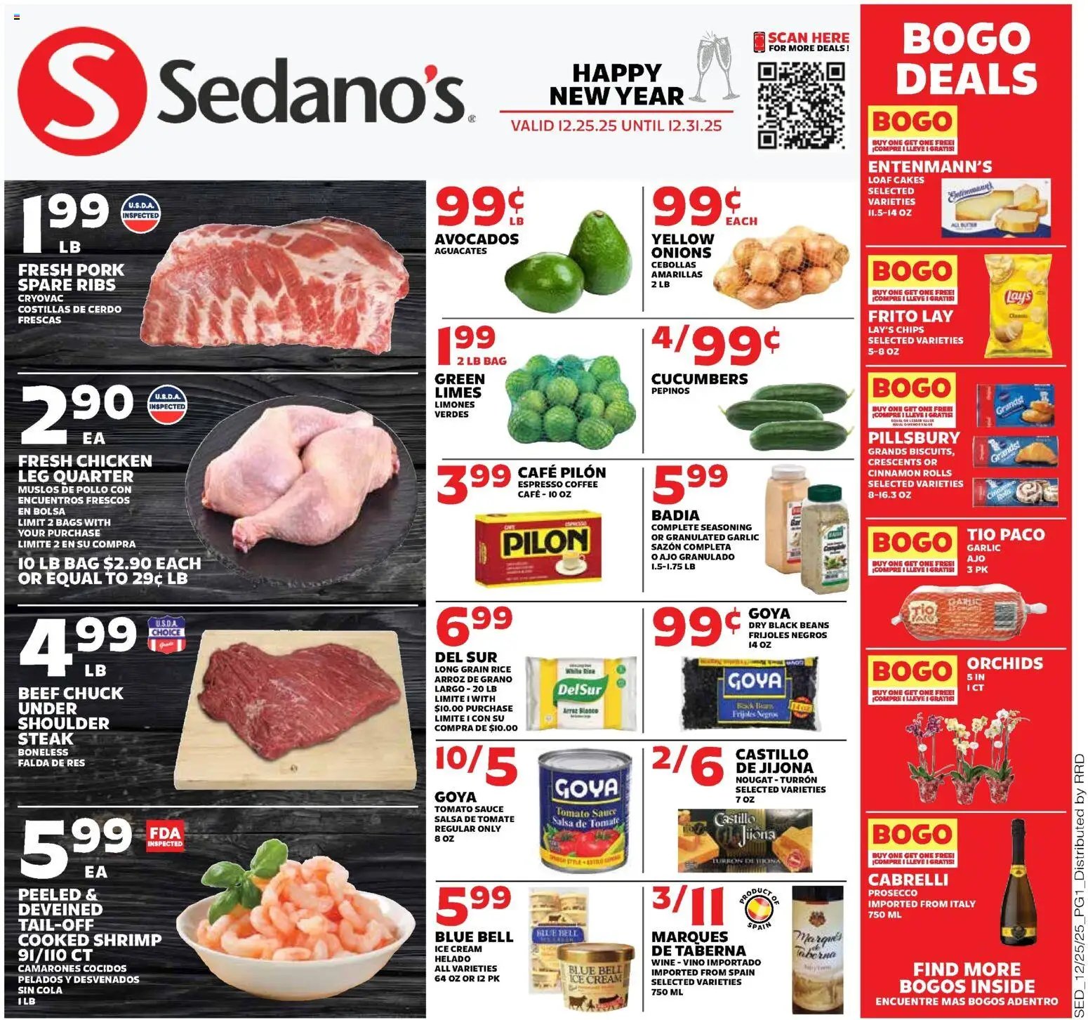 Sedano's offer from 12/25/2025 Weekly Ad