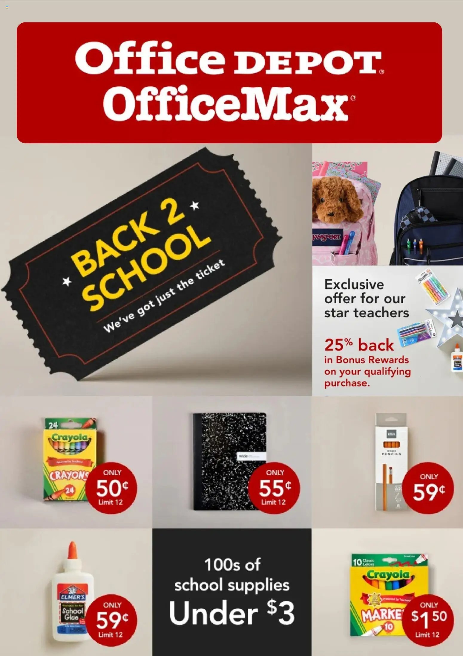 Office Depot offer from 07/06/2026 Office Depot Weekly Ad