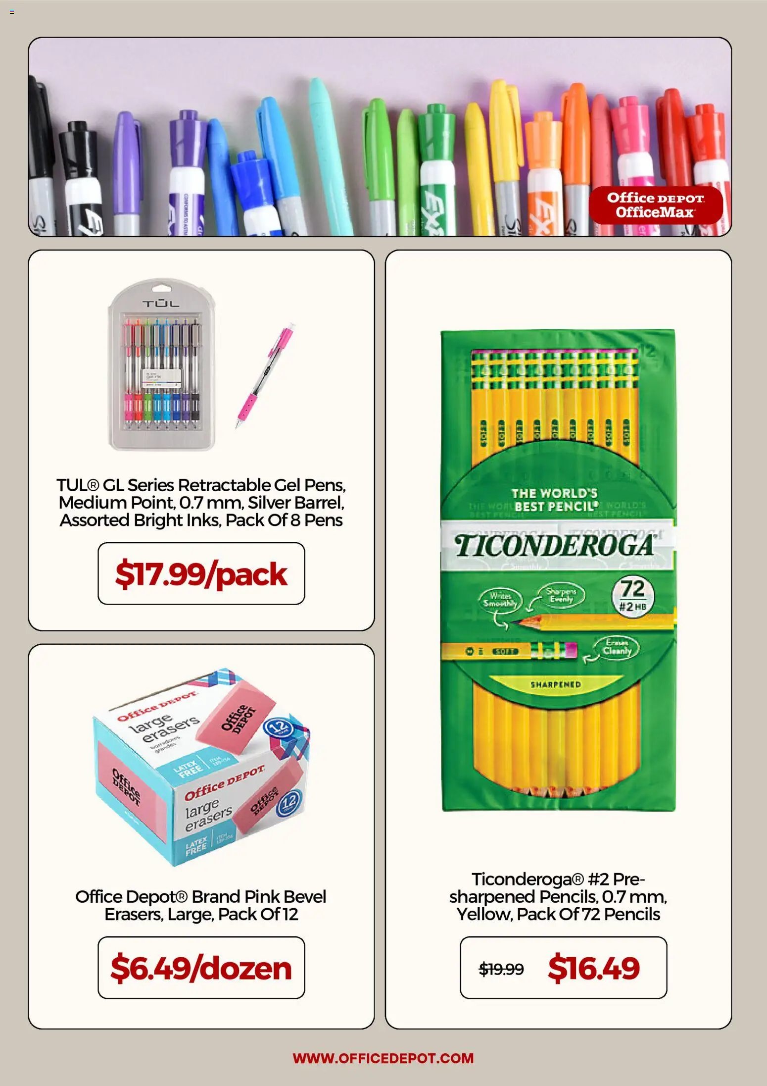 Office Depot offer from 07/06/2026 Office Depot Weekly Ad