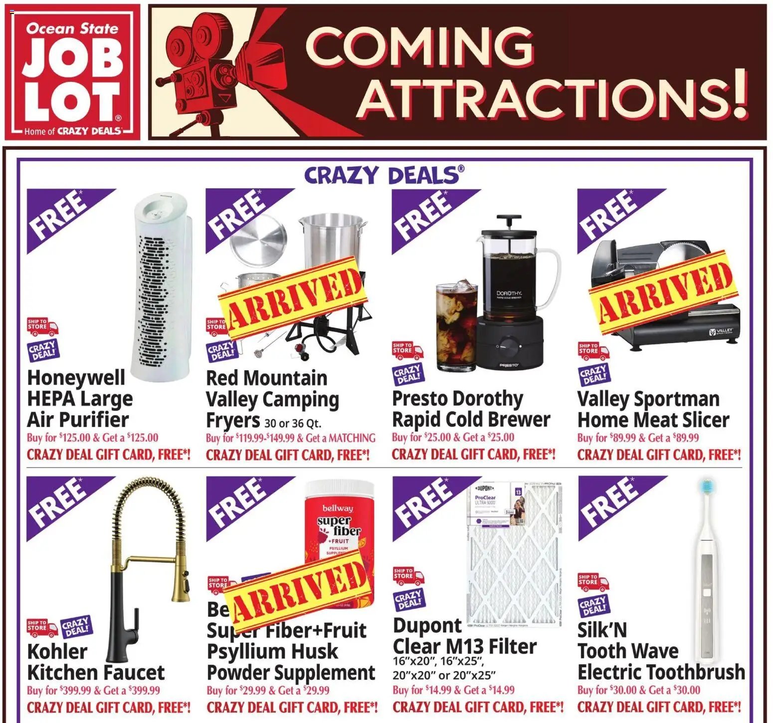 Ocean State Job Lot offer from 06/04/2026 Ocean State Job Lot Ad