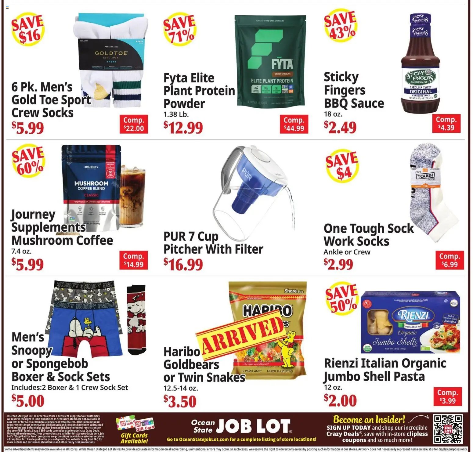 Ocean State Job Lot offer from 06/04/2026 Ocean State Job Lot Ad