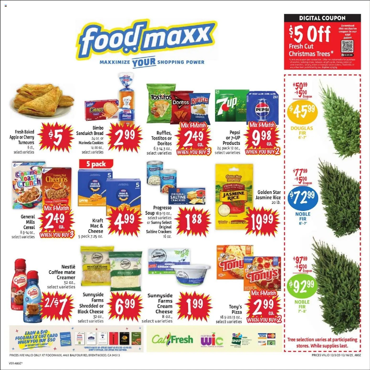 FoodMaxx offer from 12/03/2025 Weekly Ad