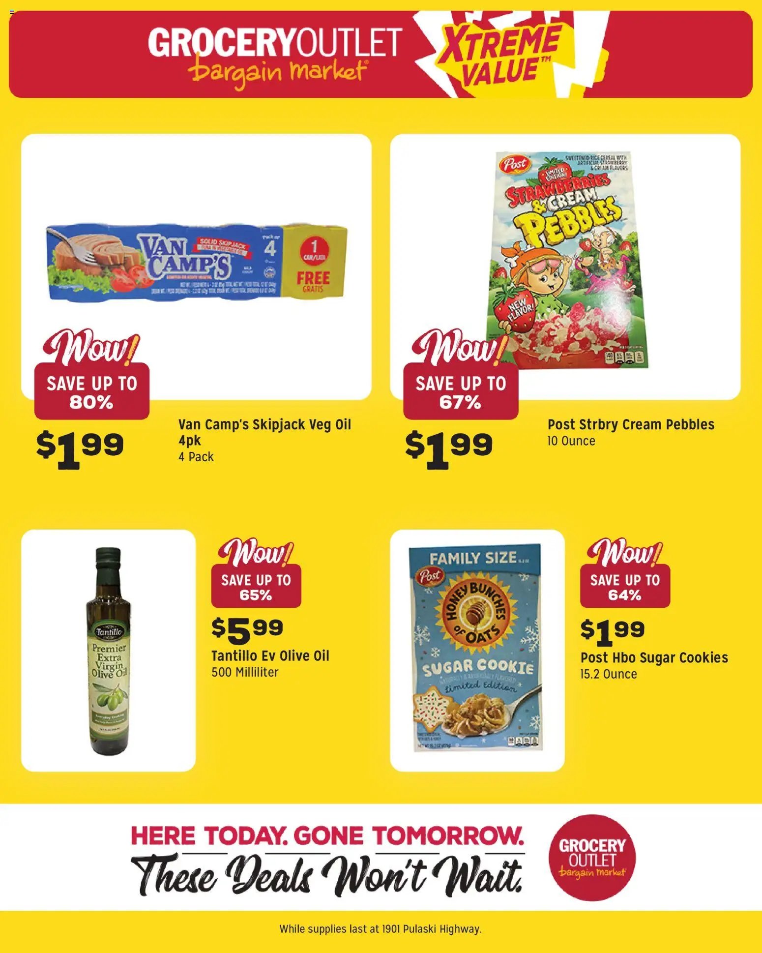 Grocery Outlet offer from 02/25/2026 Weekly Ad - MD