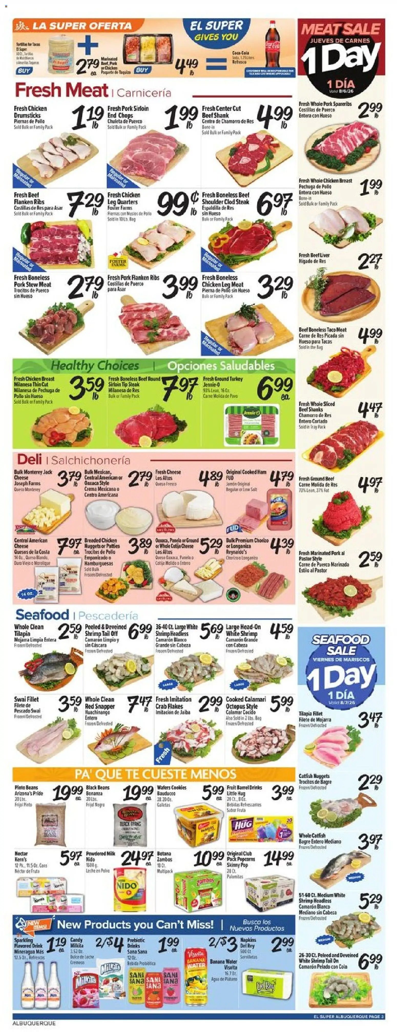 El Super offer from 08/05/2026 El Super Weekly Ad - NM