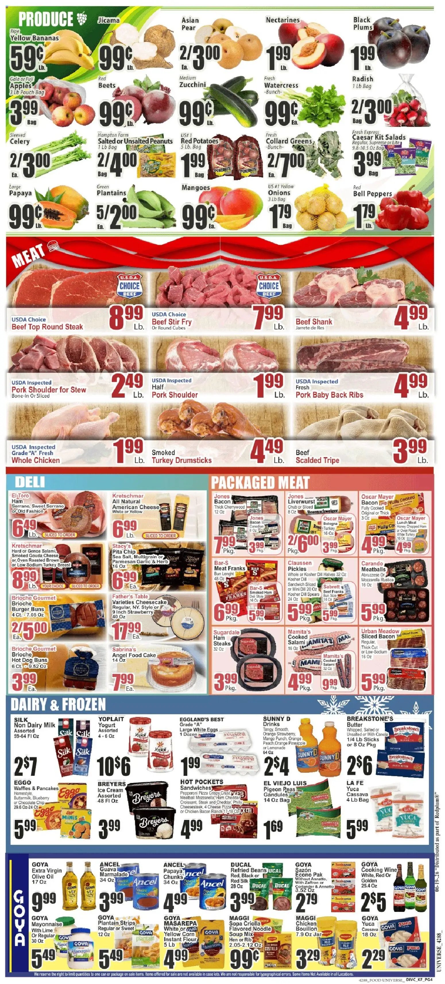 Food Universe offer from 06/19/2026 Food Universe Weekly Ad