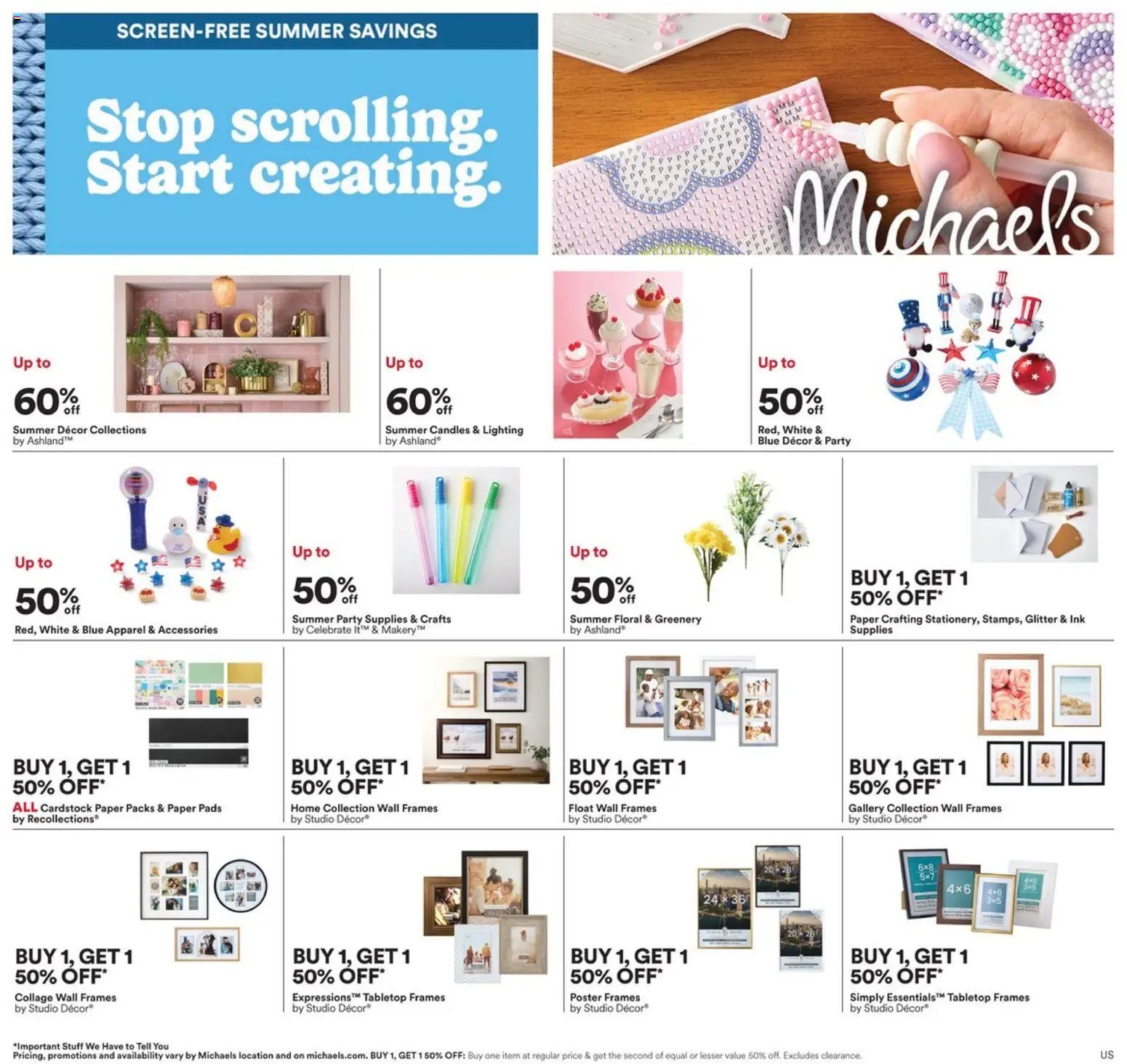 Michaels offer from 06/14/2026 Michaels Weekly Ad