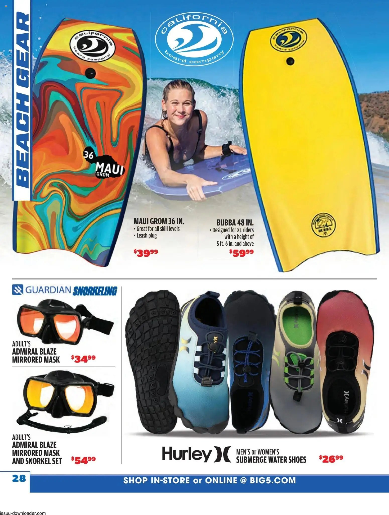 Big 5 Sporting Goods offer from 05/26/2026 Big 5 Sporting Goods Summer Catalog