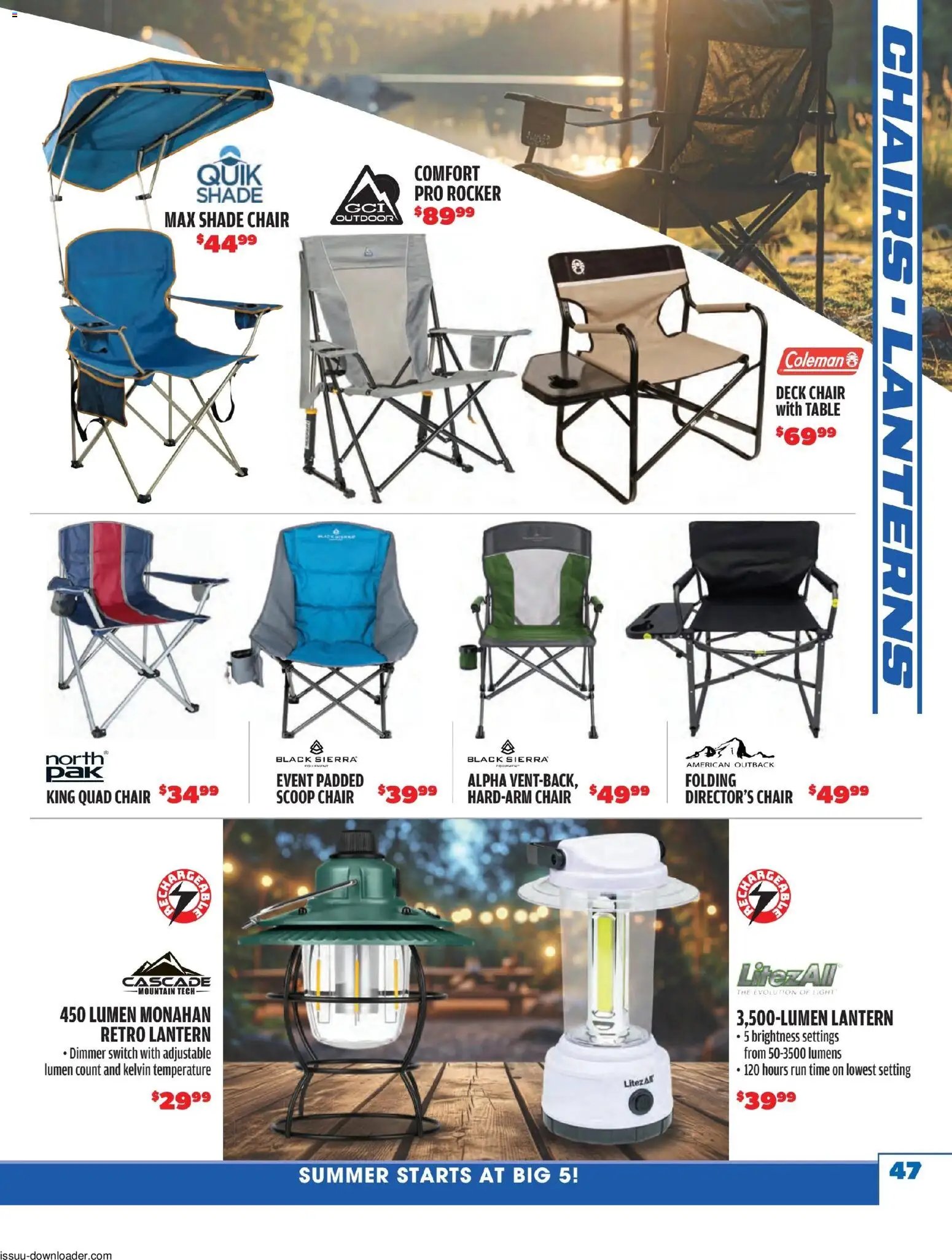 Big 5 Sporting Goods offer from 05/26/2026 Big 5 Sporting Goods Summer Catalog