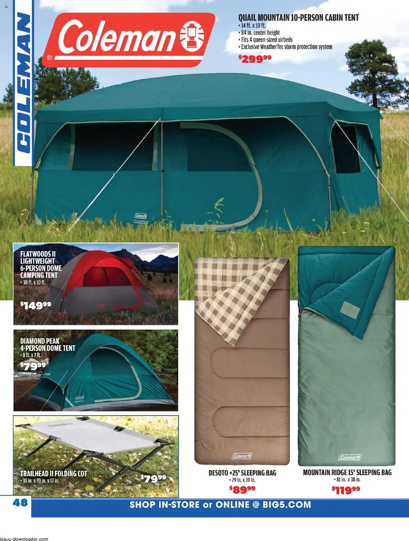 Big 5 Sporting Goods offer from 05/26/2026 Big 5 Sporting Goods Summer Catalog