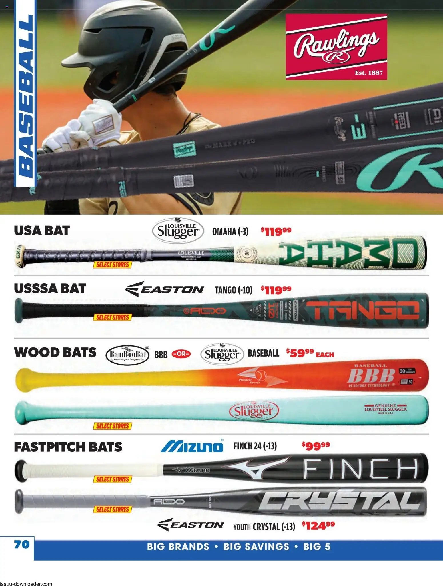 Big 5 Sporting Goods offer from 05/26/2026 Big 5 Sporting Goods Summer Catalog